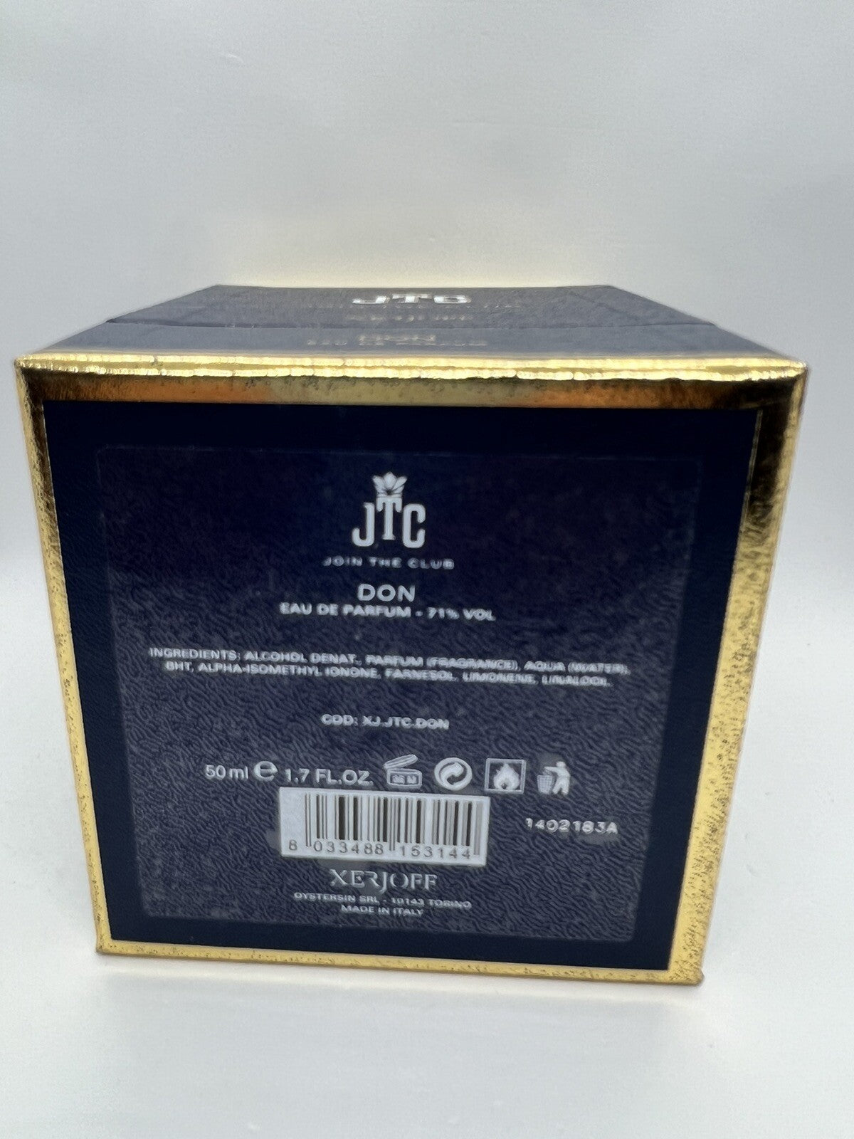 Xerjoff NTC DON EDP 50ml/1.7oz Vintage Bottle Old Discontinued Packaging11