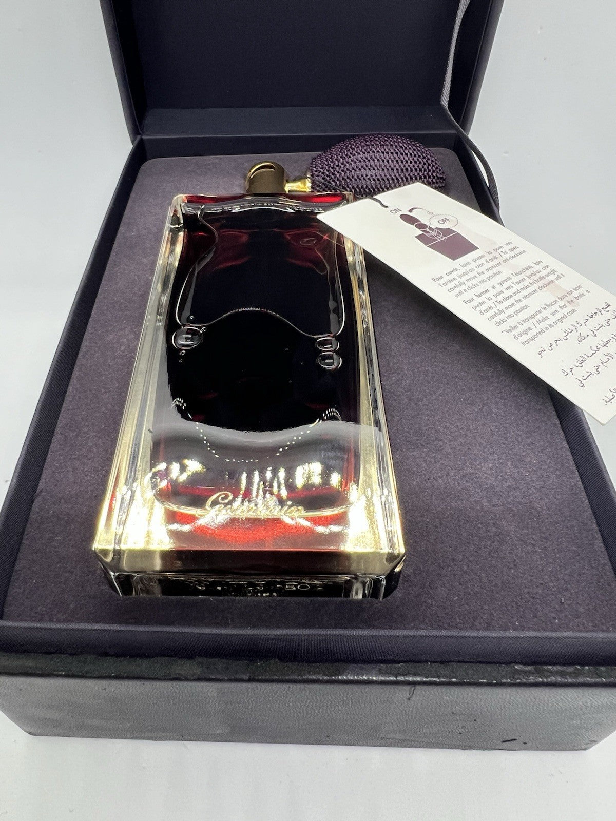 Guerlain Spiritueuse Double Vanille EDP 2.5oz/75ml (2016) Puff  Spray, See pix3