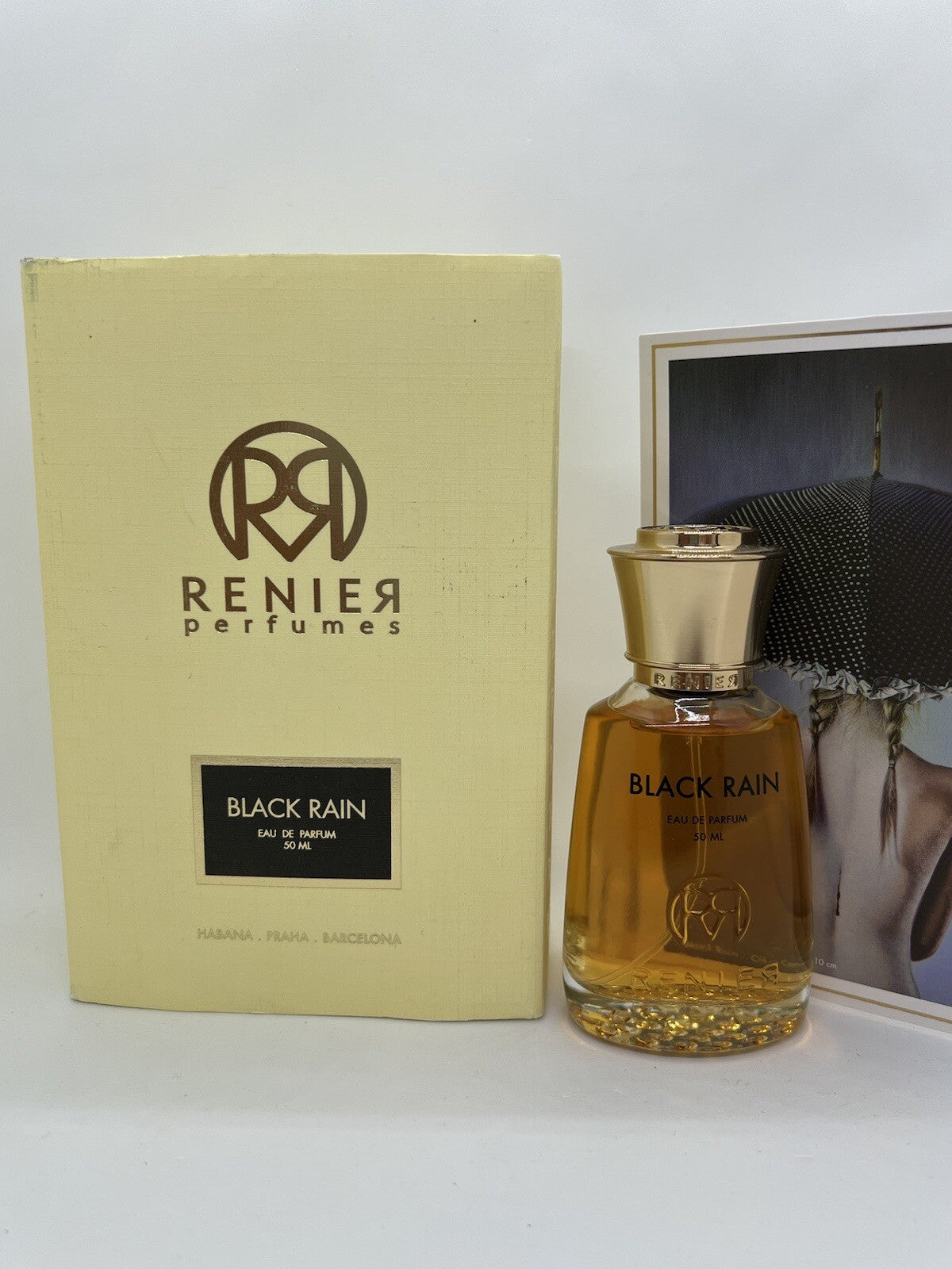 BLACK RAIN EDP by Renier Perfumes 50ML/1.69 OZ OPEN BOX SEE PICS0