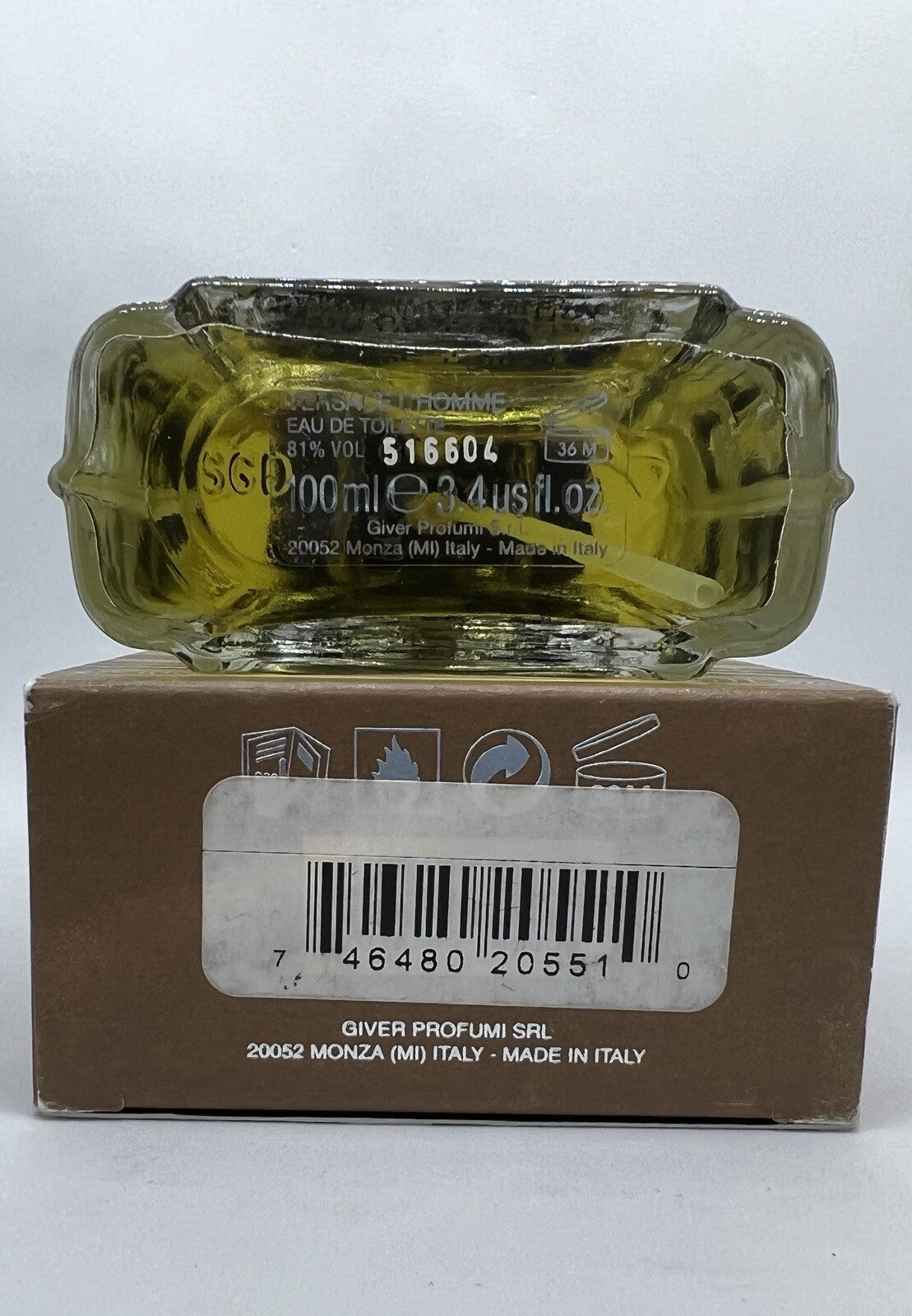 Versac L’Homme Edt  by Versace 3.4oz\ 100ml Rare VINTAGE.1