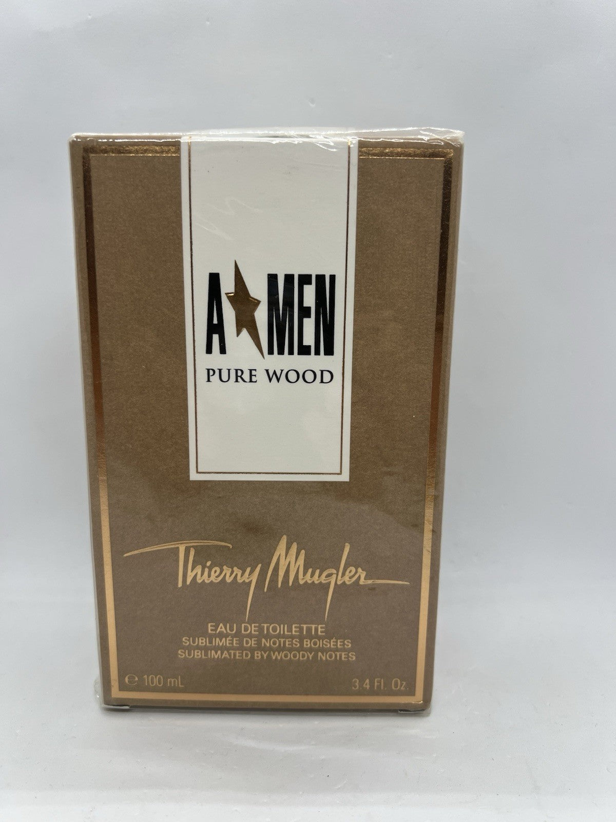 Thierry Mugler Pure Wood EDT 100ml/3.4oz Discontinued (SEALED)1