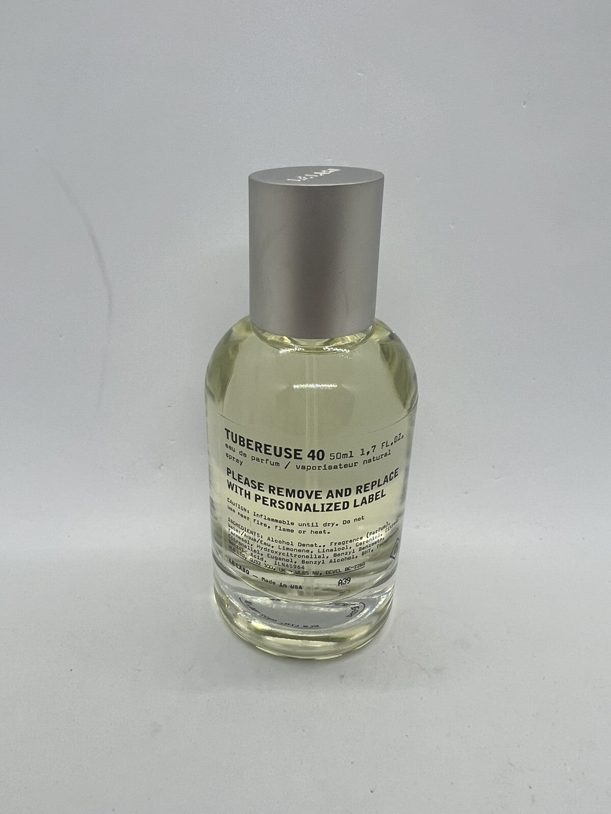 Le Labo Tubereuse 40 New York  1.7 Oz/ 50ml Tester No box See photos2