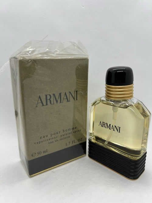 ARMANI EAU POUR HOMME EDT 1.7OZ/50ML RARE Vintage (2009 Batch 38F400)0
