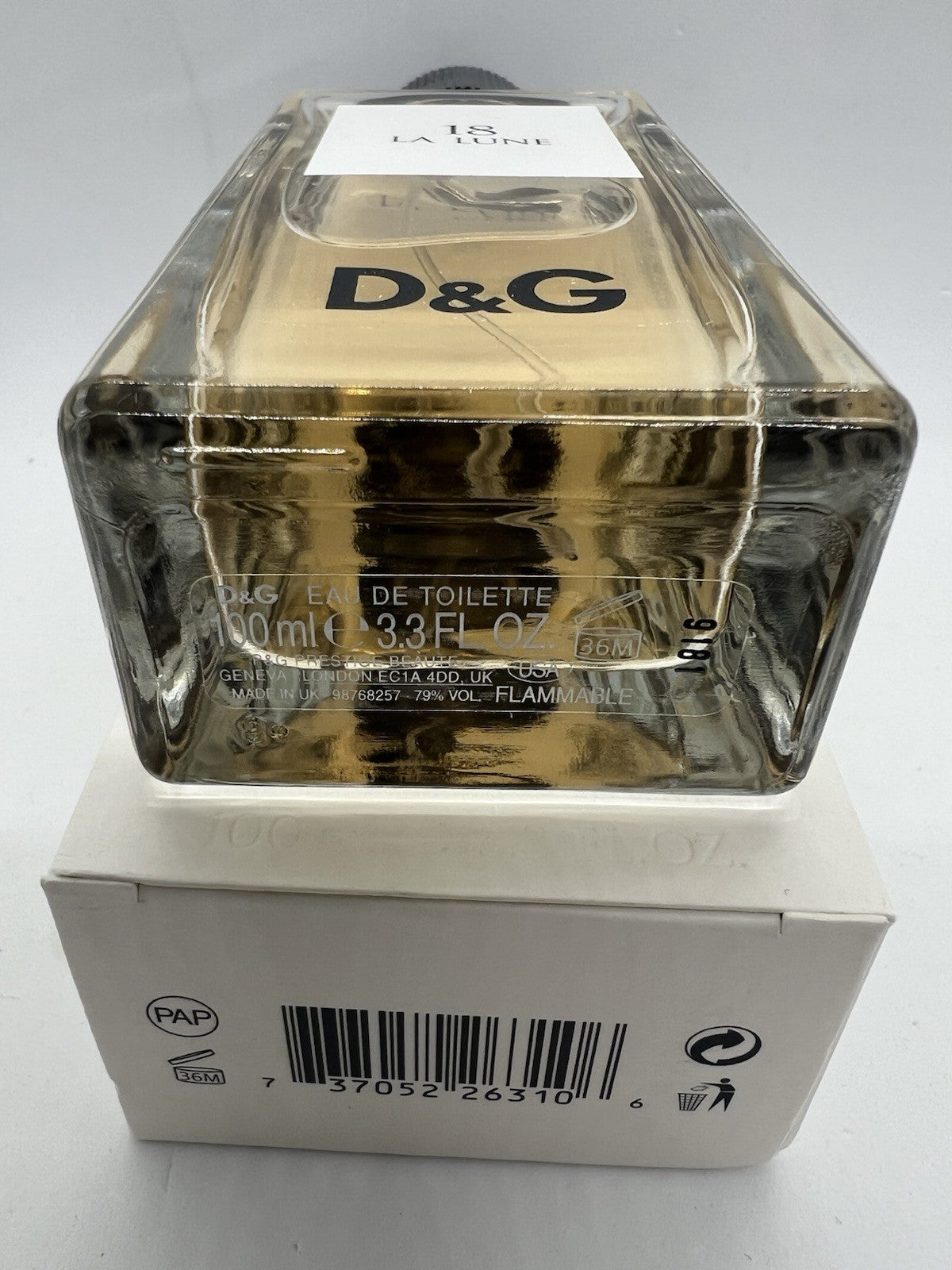 D&G Anthology La Lune 18 edt By Dolce & Gabbana 100ml (Discontinued) See Pix3