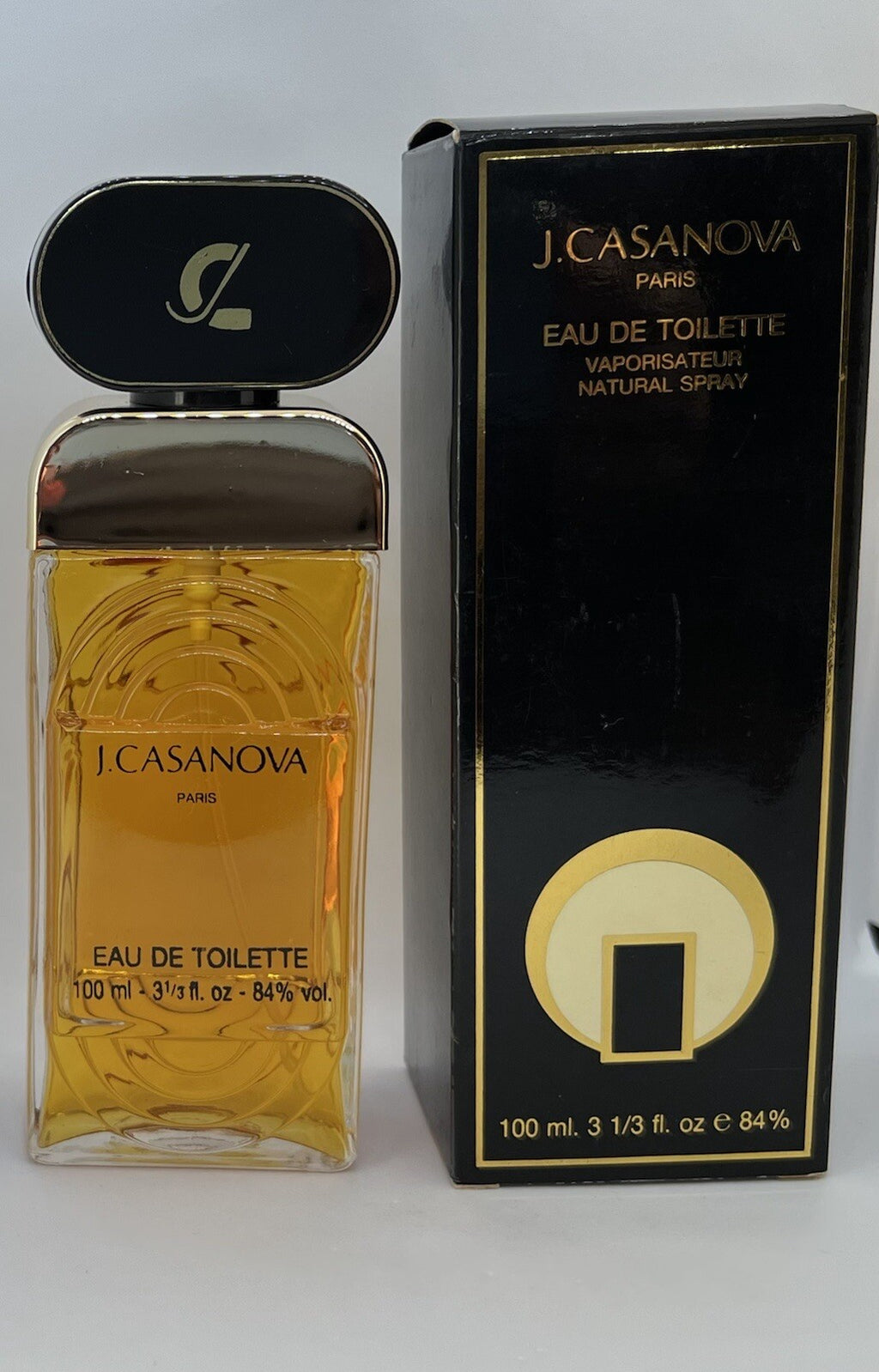 J.CASANOVA EDT 100ml /3.3oz VINTAGE HTF OPEN BOX1