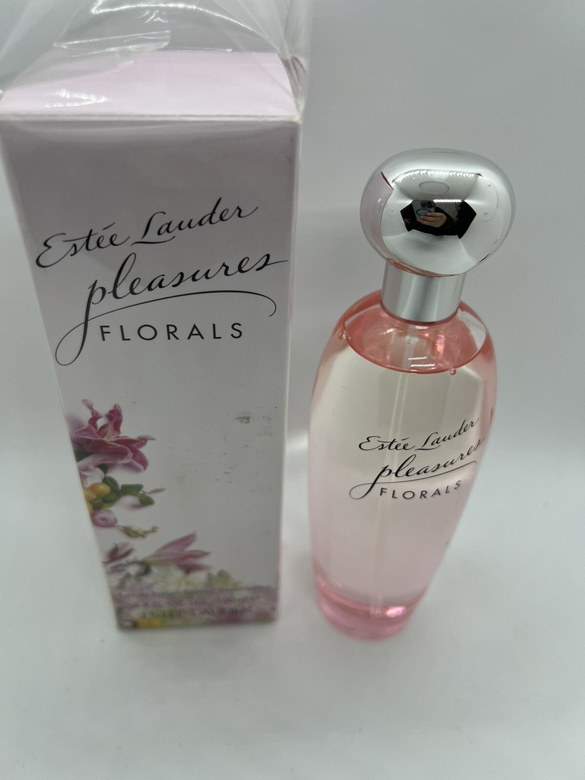 Pleasures Florals Edp by Estee Lauder 100ml/3.4oz Discontinued Rare Open Box1