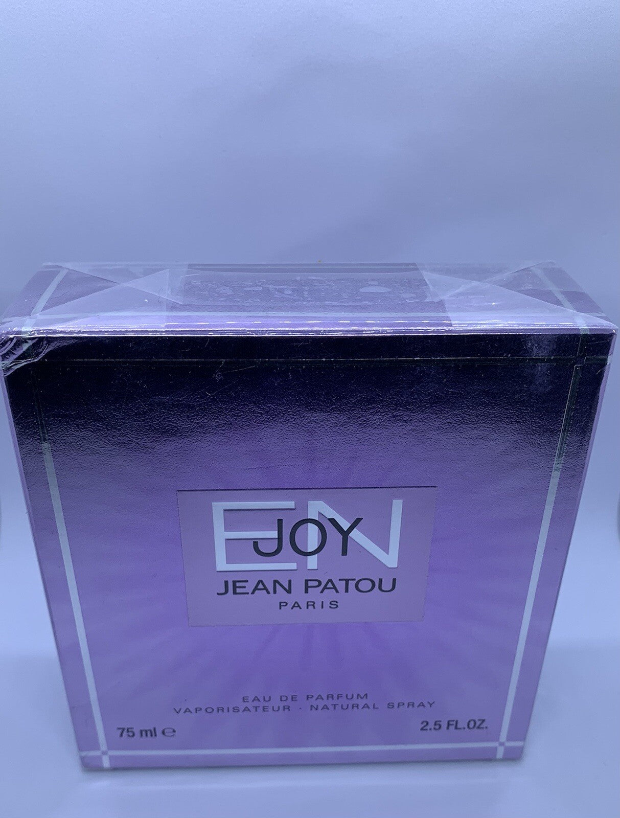 Enjoy By Jean Patou EDP Spray for Women 2.5 oz/75ml Discontinued RARE Open Box0