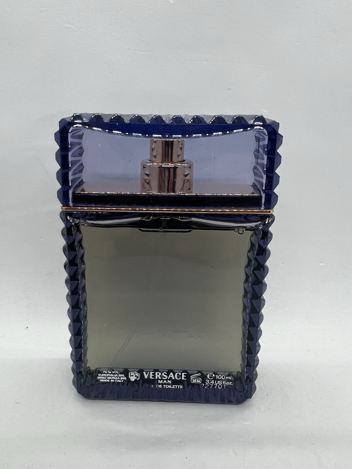 Versace Man Edt  by Versace (Purple)  3.4oz\ 100ml Rare Discontinued Htf5