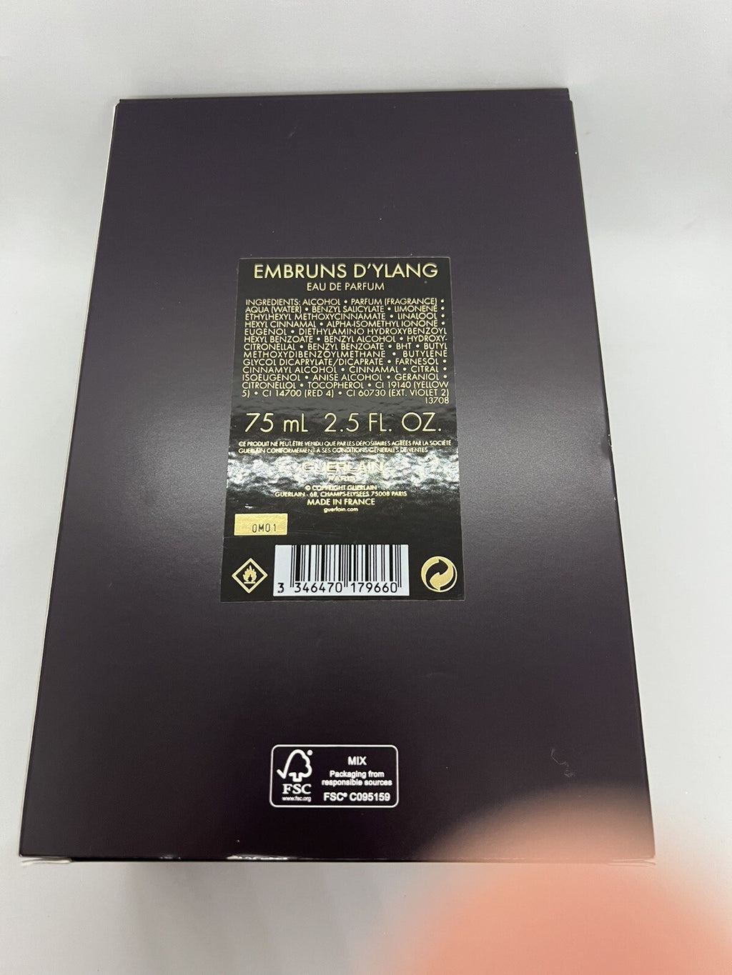 Guerlain Embruns d’Ylang EDP 2.5oz/75ml Old discontinued Packaging see photos7