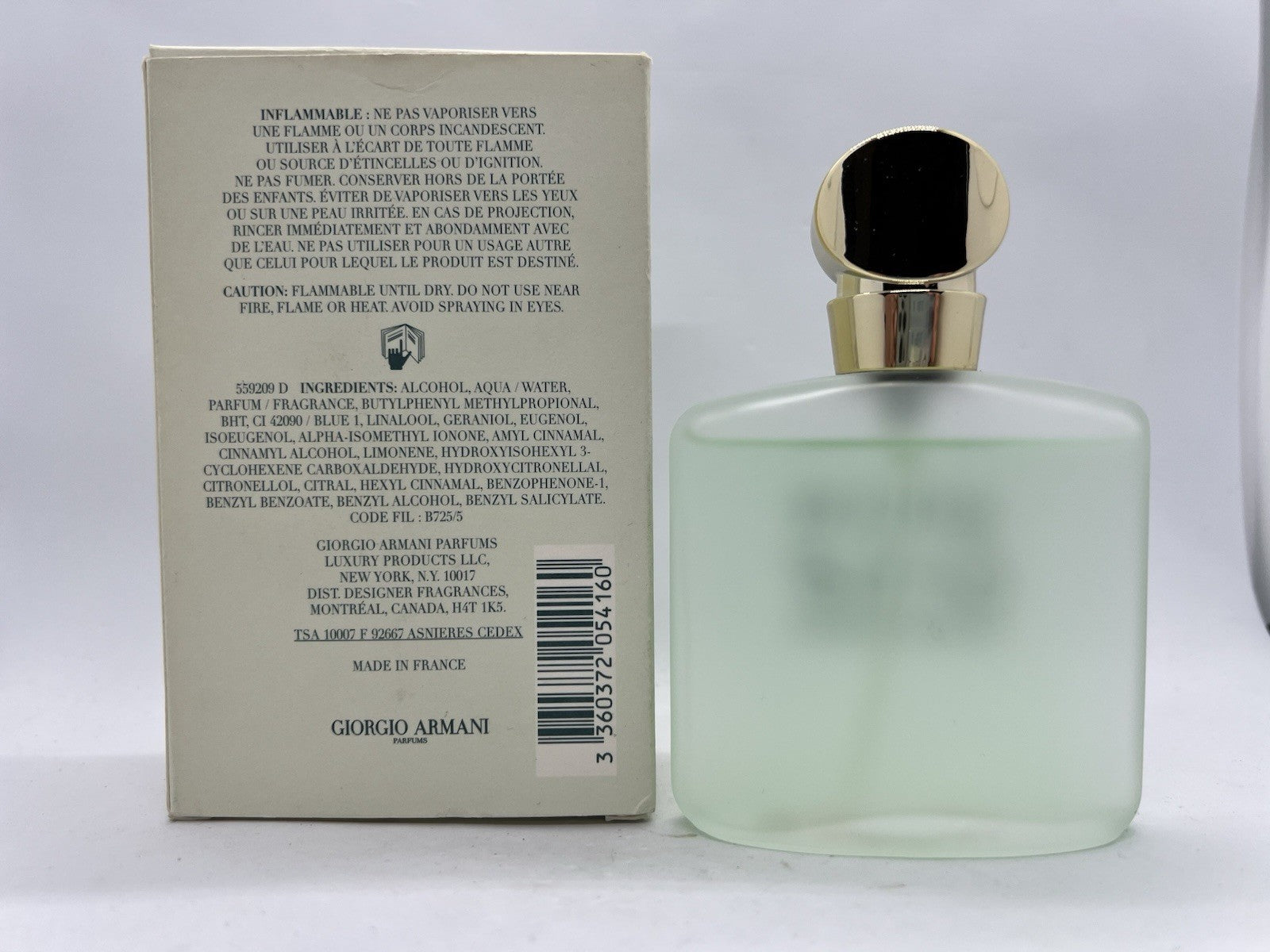 Acqua Di Gio edt By Giorgio Armani 1.7oz/50ml Vintage!3