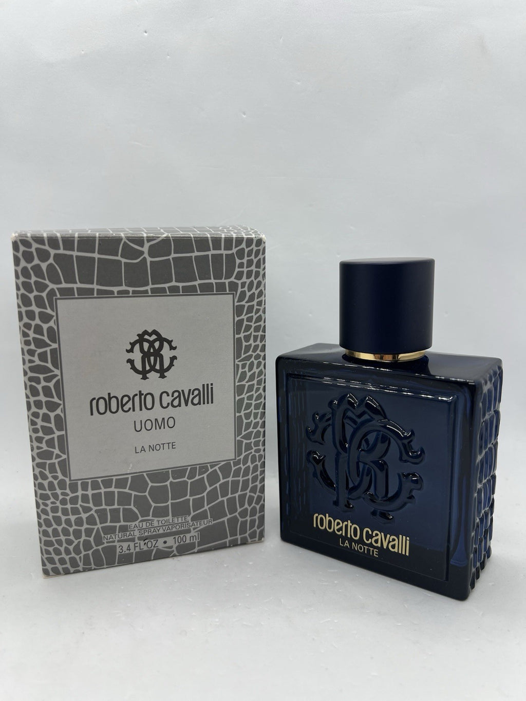 Roberto Cavalli Uomo La Notte edt  100ml/3.4 Oz DISCONTINUED1