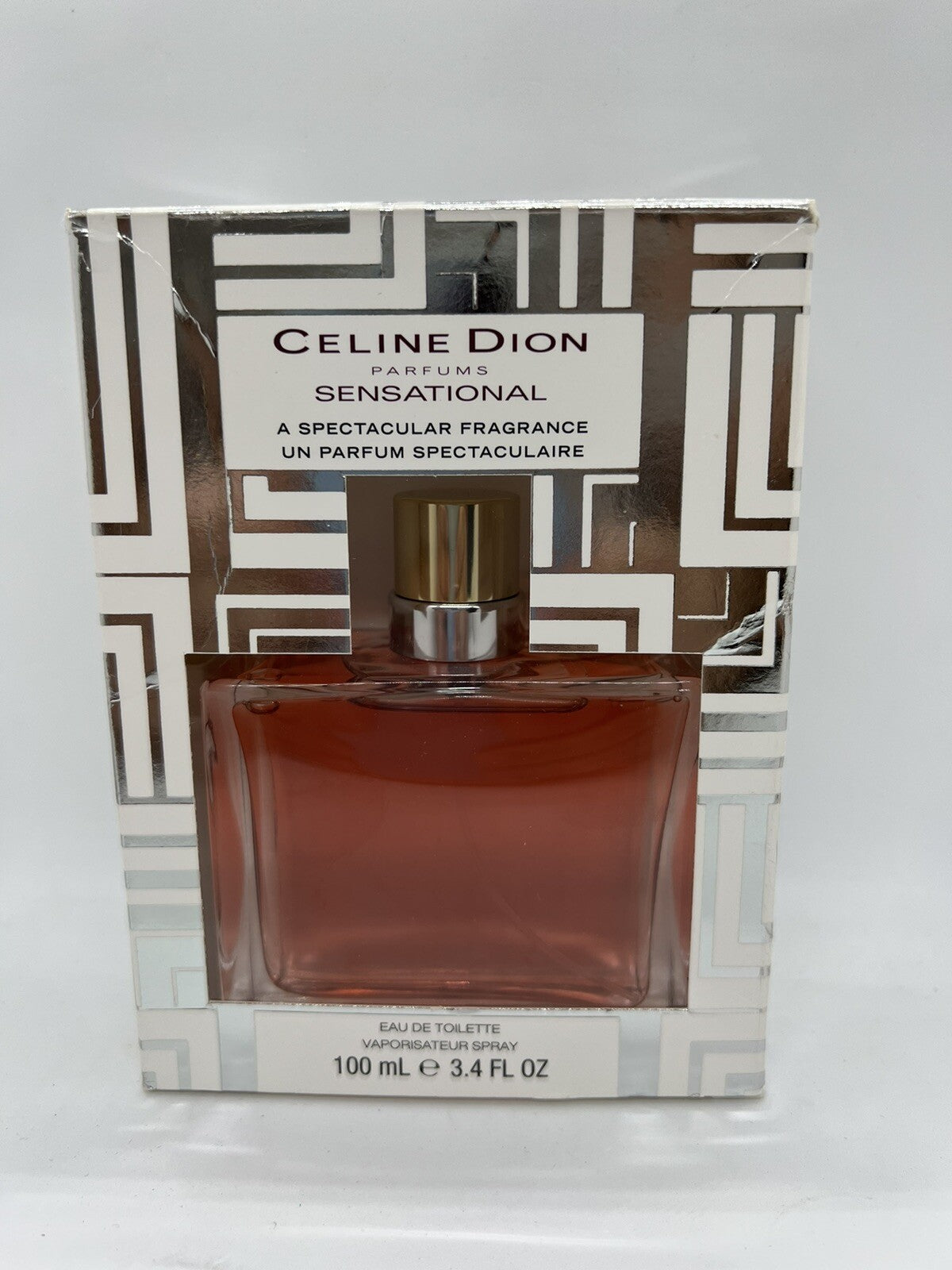 Sensational Edt by Celine Dion 3.4oz/100ml Open Box Discontinued1