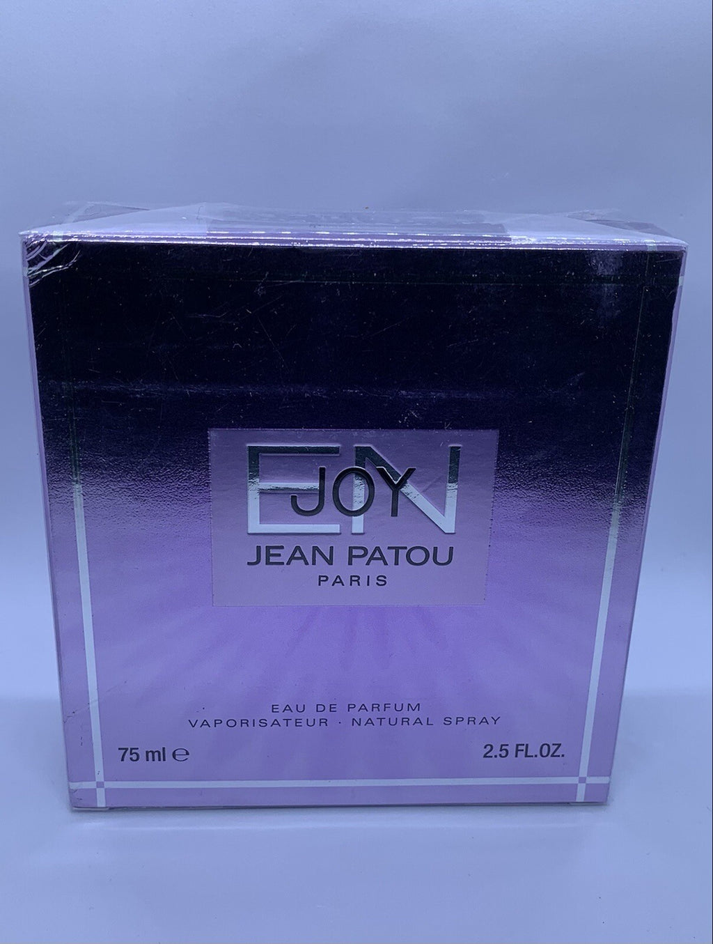 Enjoy By Jean Patou EDP Spray for Women 2.5 oz/75ml Discontinued RARE Open Box5