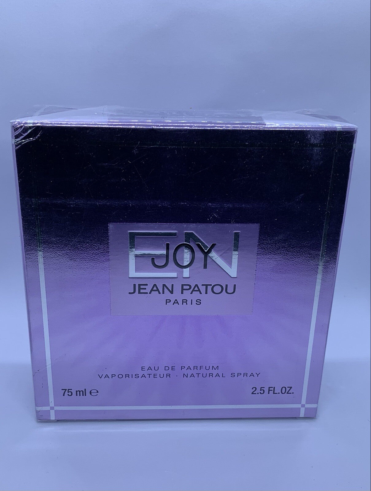 Enjoy By Jean Patou EDP Spray for Women 2.5 oz/75ml Discontinued RARE Open Box5