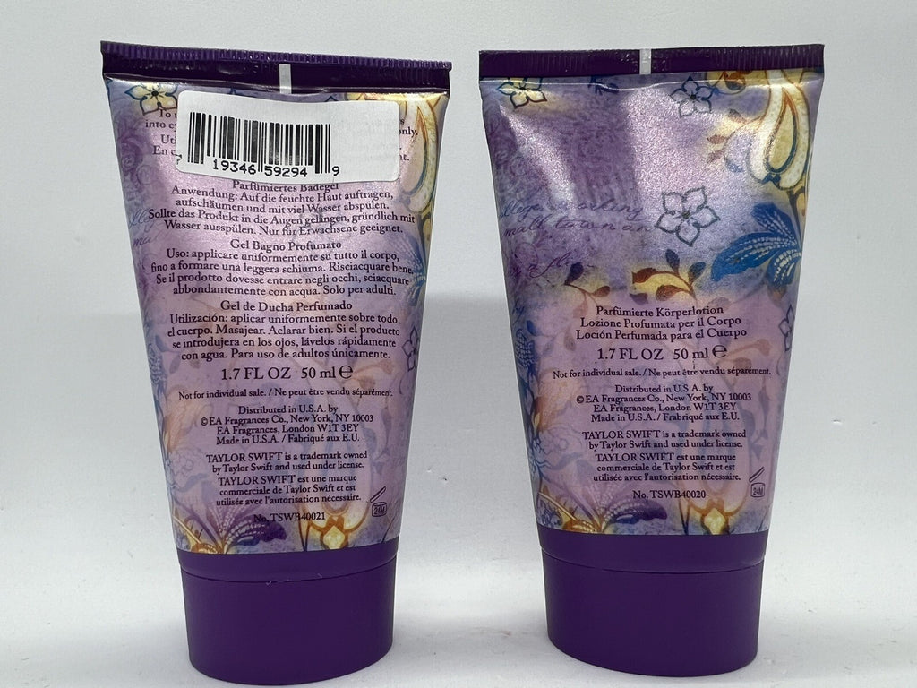 2x50ml Taylor Swift Wonderstruck Scented Bath Gel+scented Body Lotion No Box5