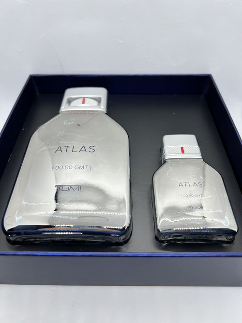 Atlas edp by Tumi - 2 Pc Gift Set 6.8 Oz/200ml+1oz/30ml0