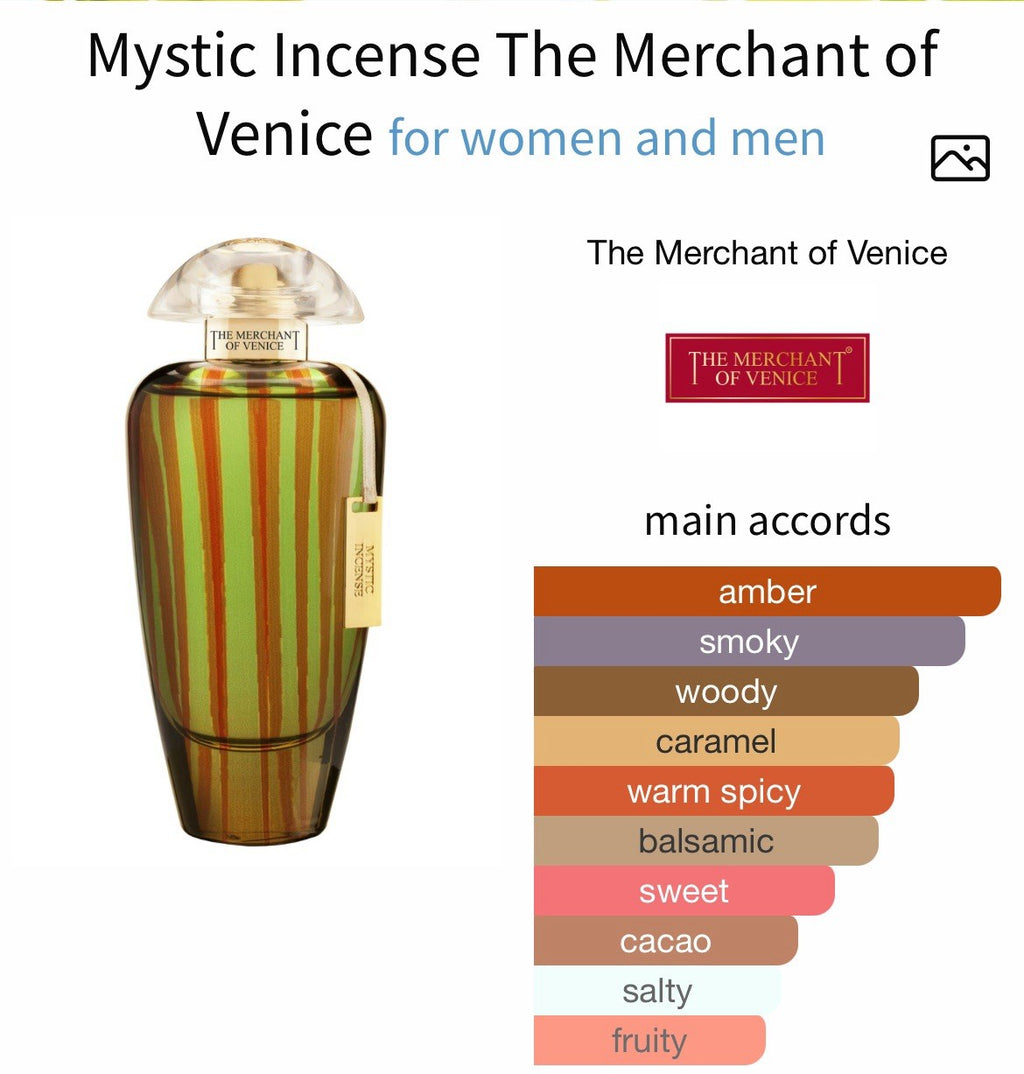 Merchant Of Venice Mystic Incense edp 100ml Tester See Pix6