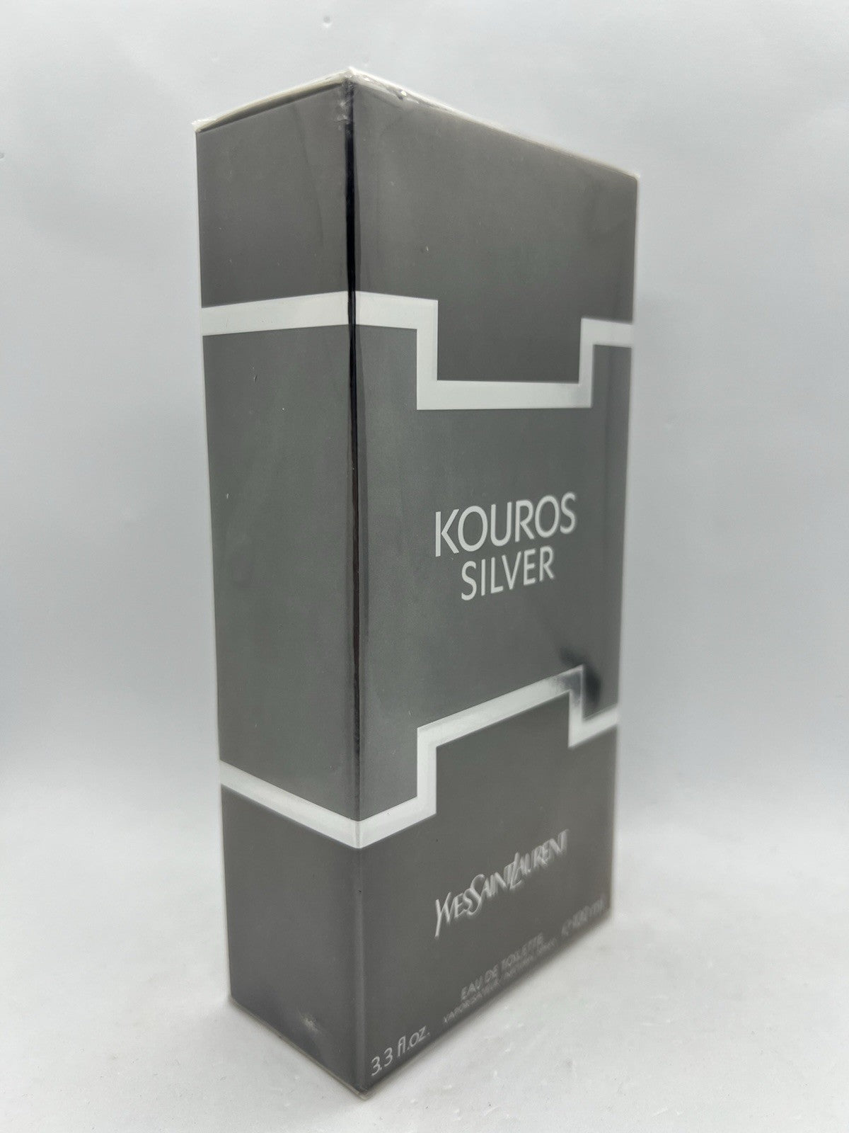 YSL Yves Saint Laurent Kouros Silver edt 100ml/3.3 Oz SEALED (2015 Batch)0
