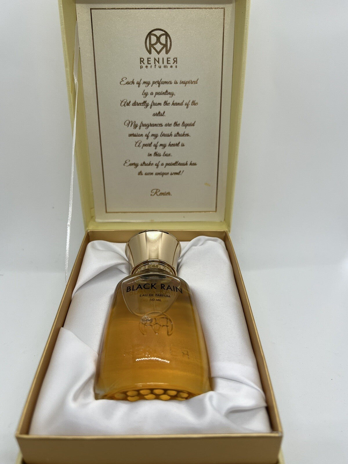 BLACK RAIN EDP by Renier Perfumes 50ML/1.69 OZ OPEN BOX SEE PICS1