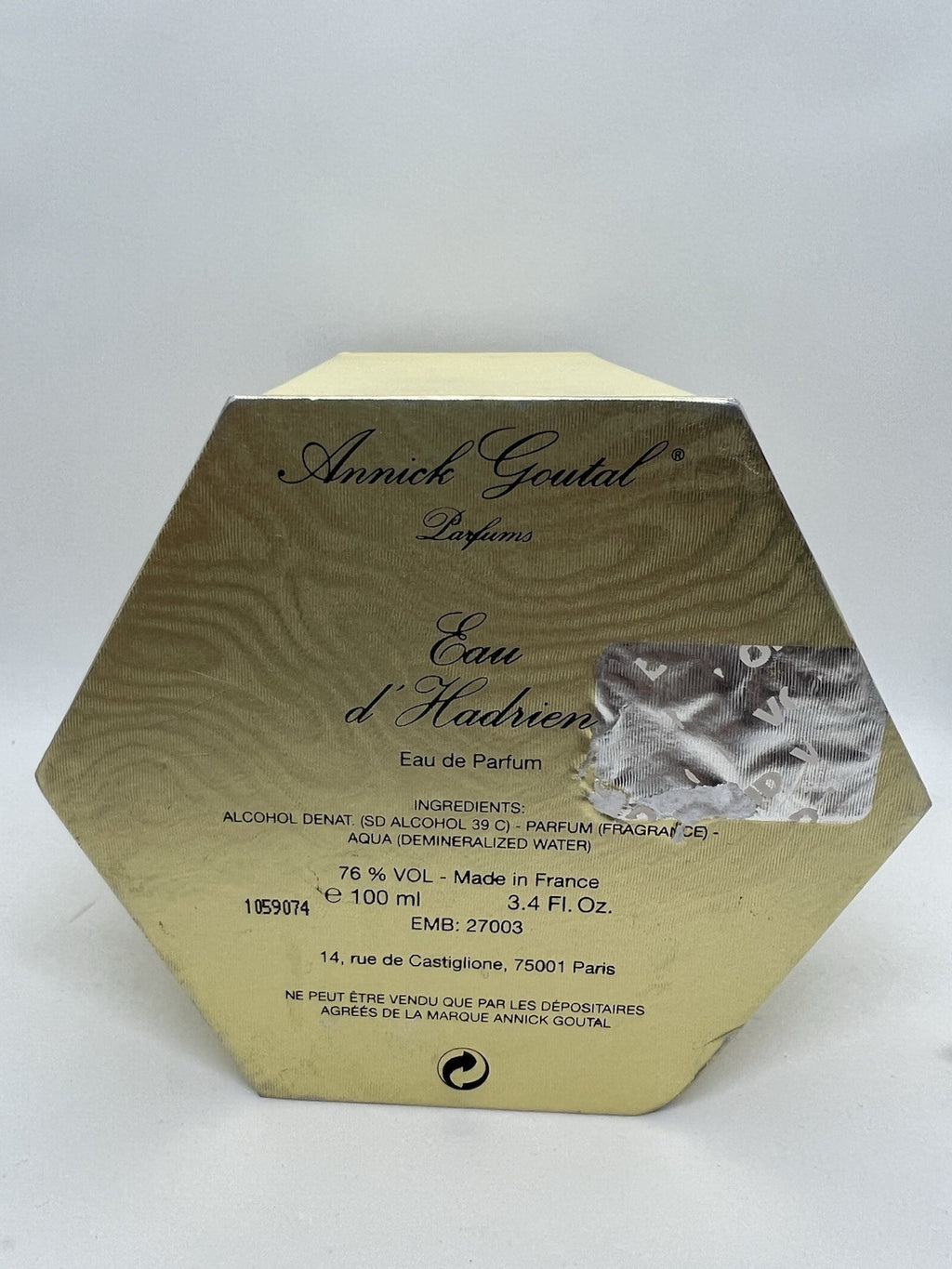 Eau d'Hadrien edp by Goutal Limited Edition Bottle 493/500 Splash  (Rare!)5