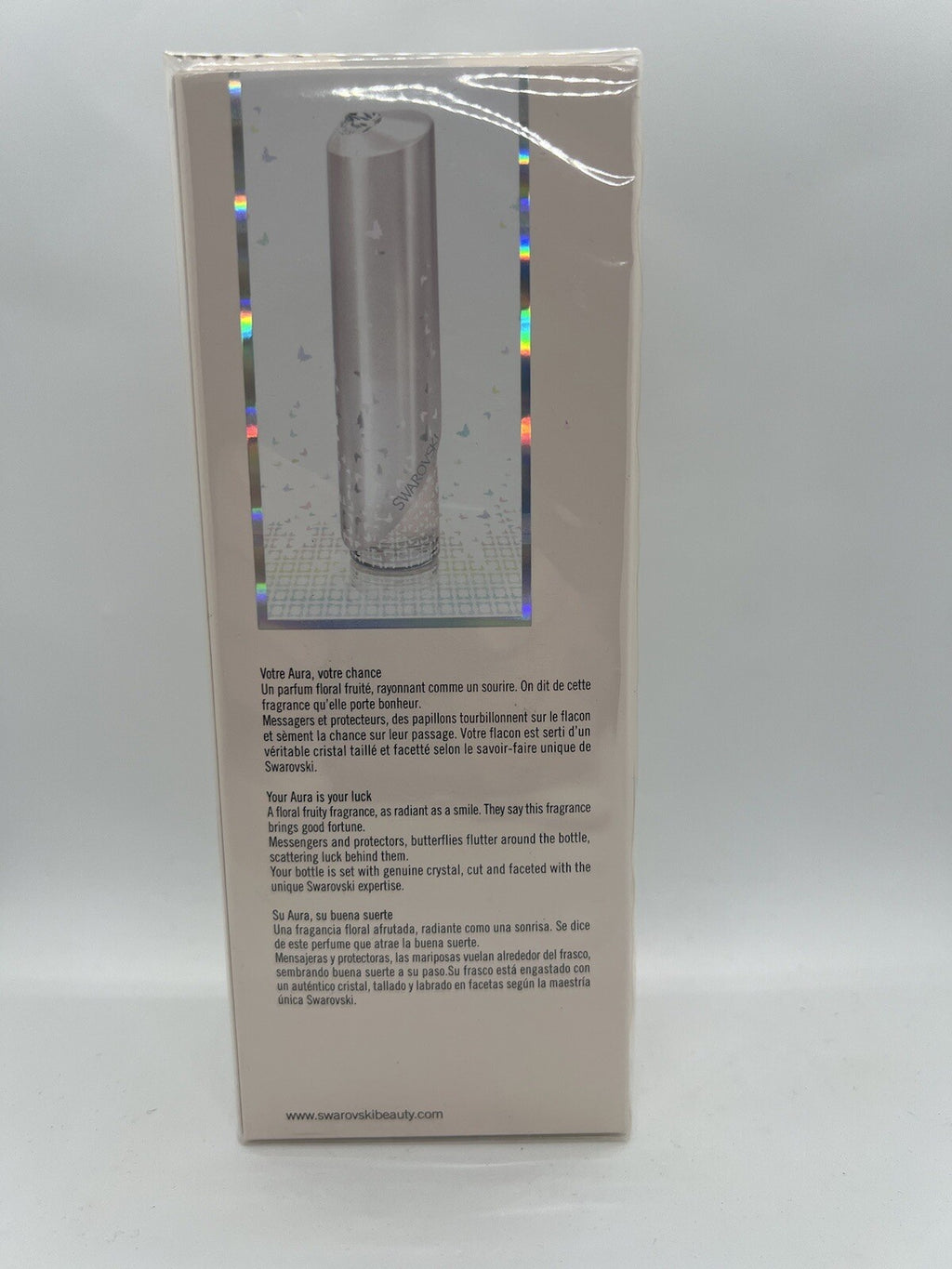 Miss Aura edt By Swarovski 2.5oz/75ml SEALED. RARE.2