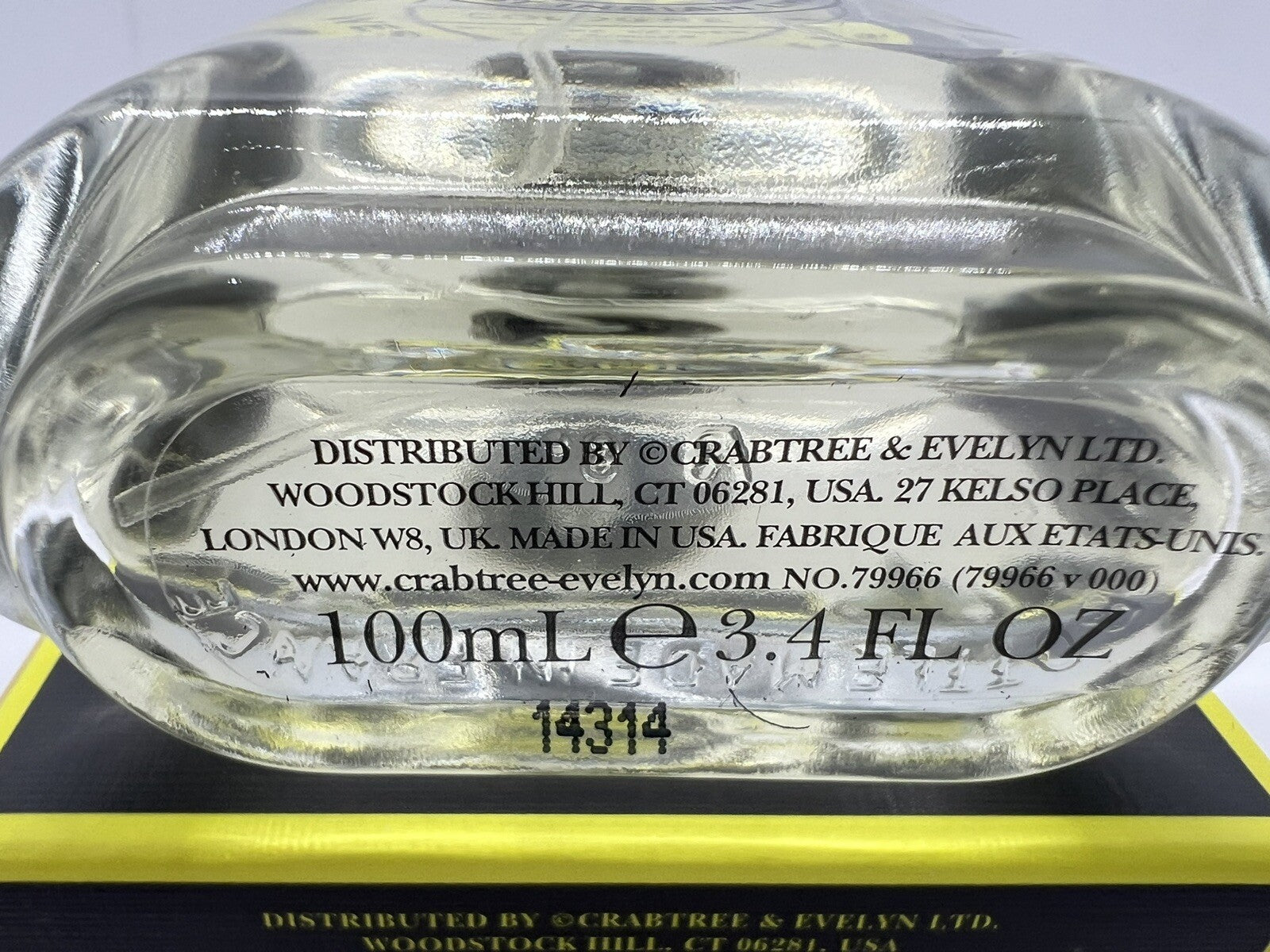 Crabtree & Evelyn West Indian Lime edt 100ml/3.4 Oz Rare & Discontinued6