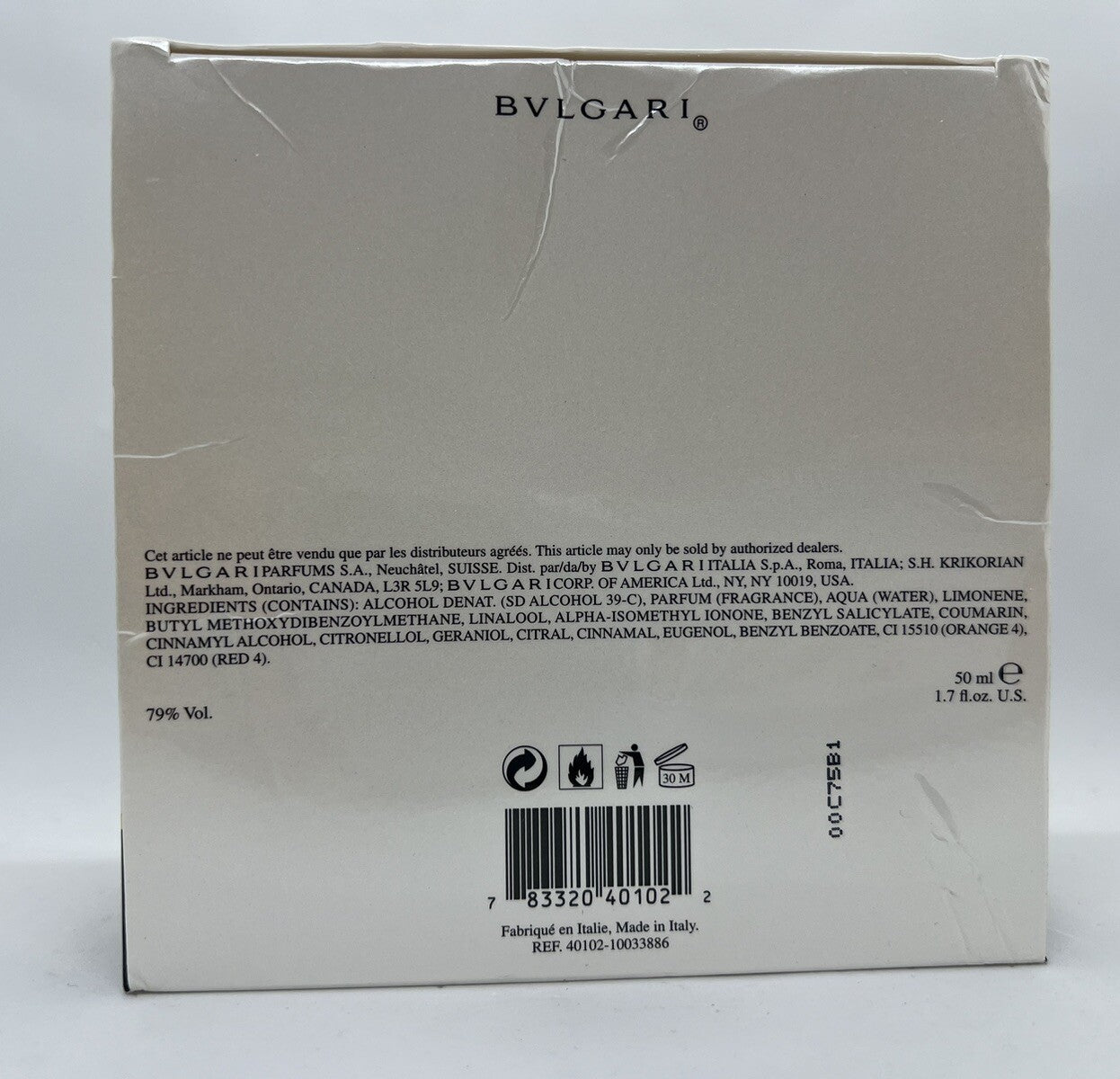 BVLGARI Mon Jasmin Noir L'Elixir edp 50ml/1.7 Oz (Discontinued/Rare).8