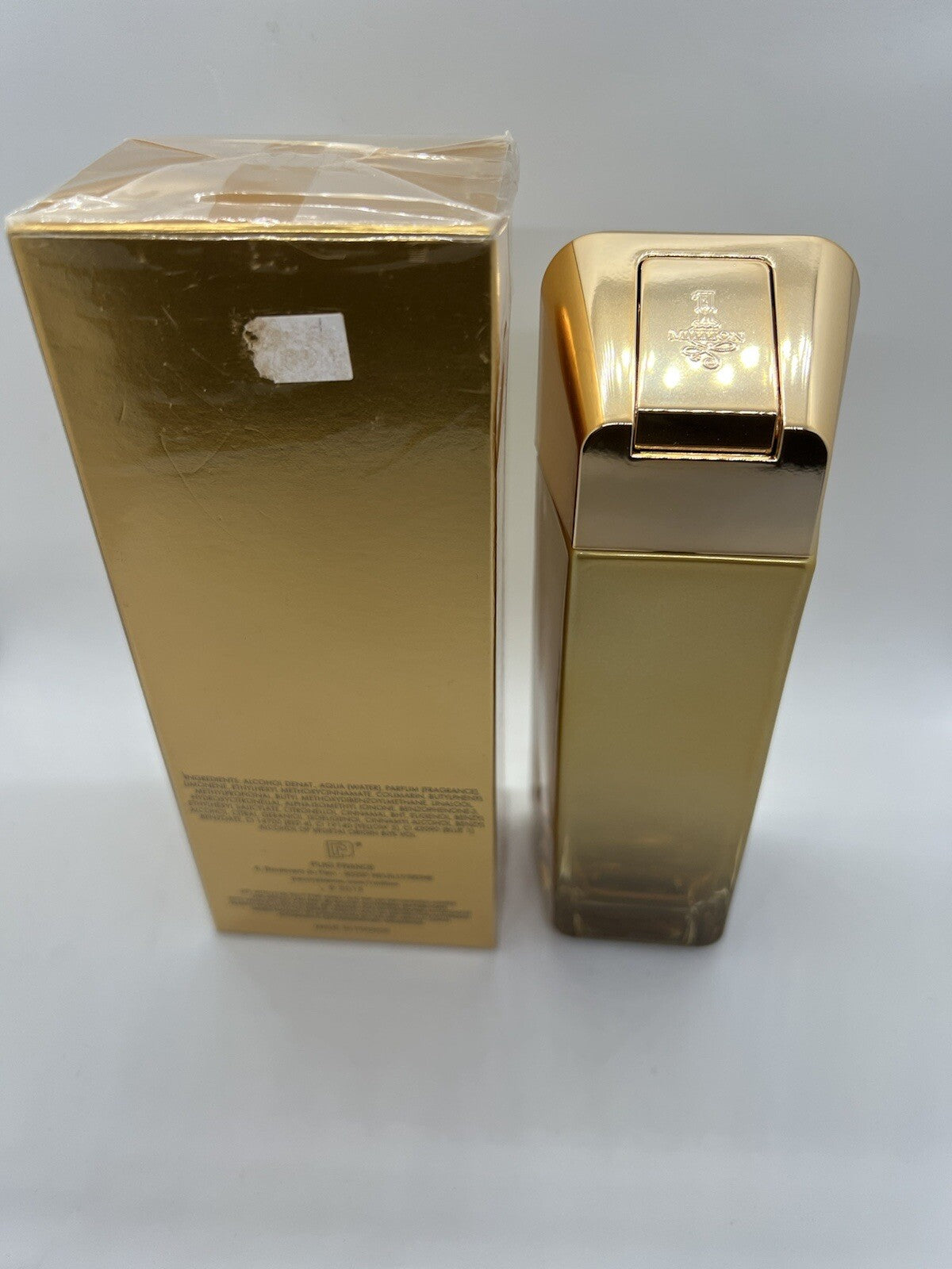 1 Million Intense Edt By Paco Rabanne 100ml/3.4 Oz Discontinued Rare SEE PHOTOS1