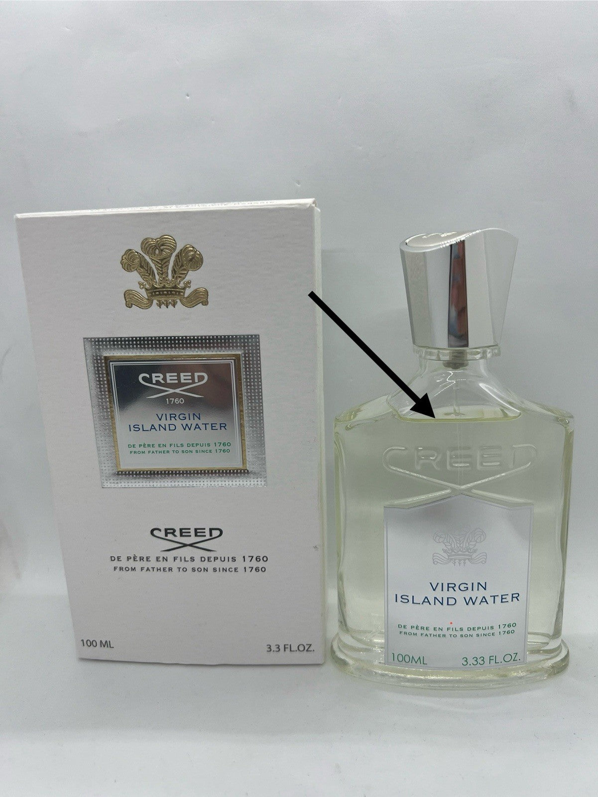 Creed Virgin Island Water edp 3.40z/100ml (20H01), See Photos1