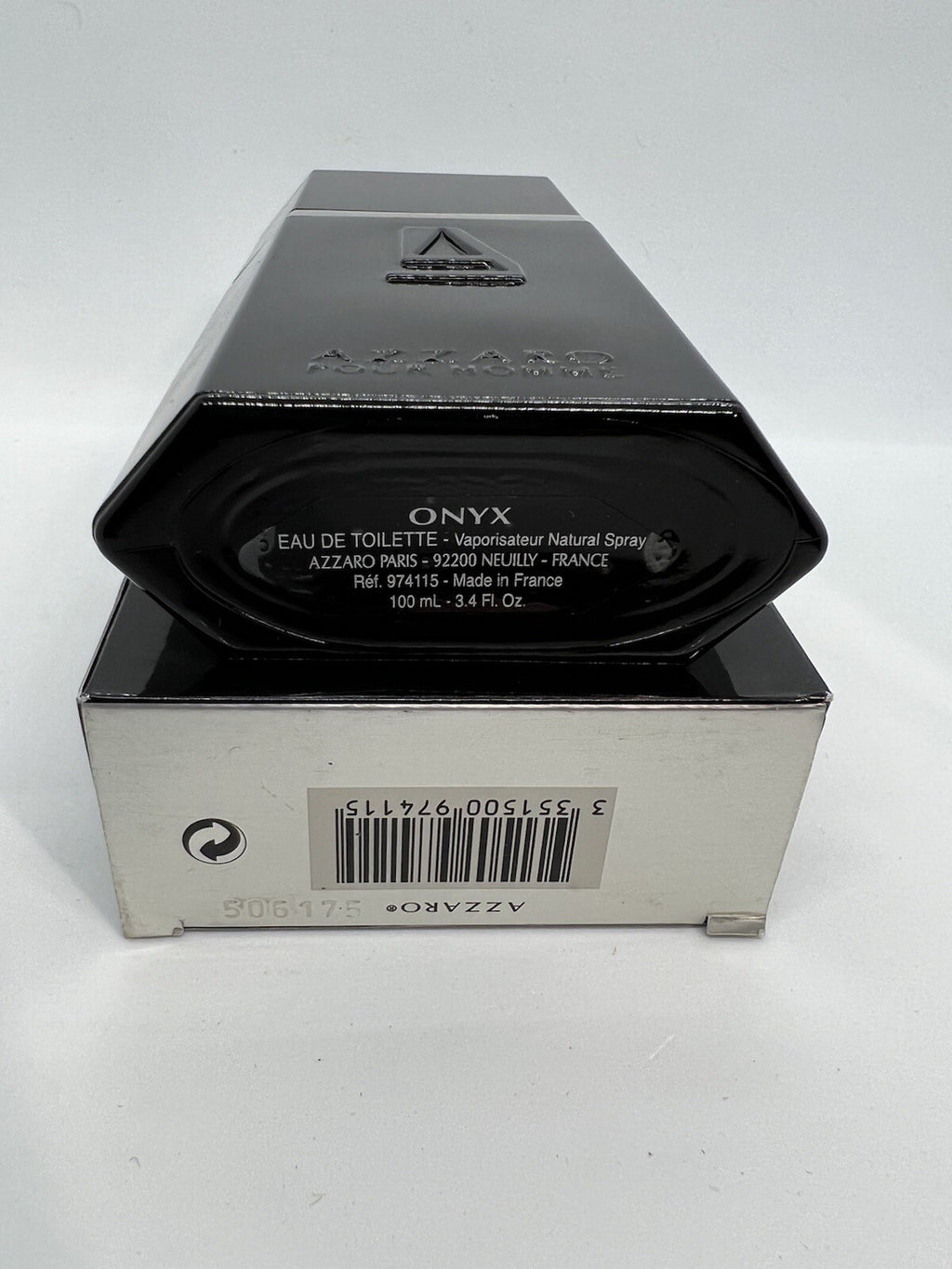 Azzaro Onyx Edt  3.4oz/100ml Open Box Discontinued3