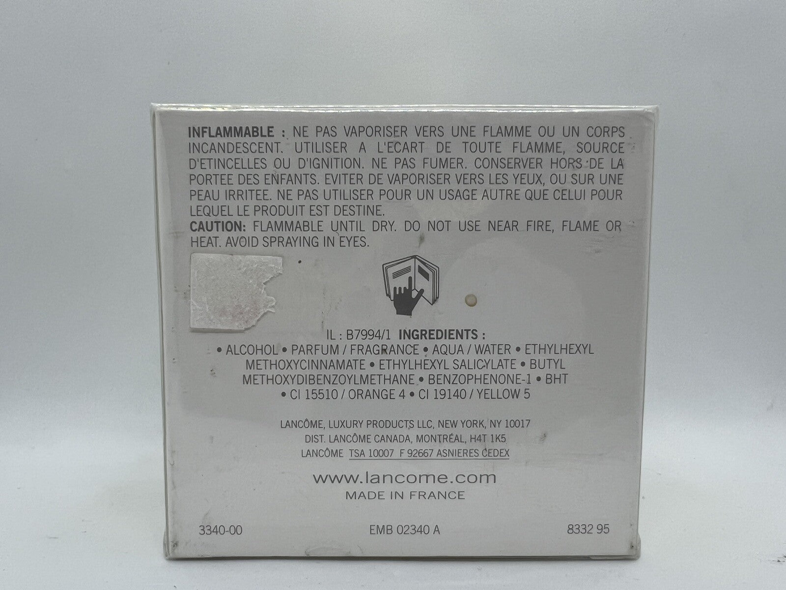 Attraction EDP By Lancôme 1.7oz/50ml  Rare discontinued HTF SEALED.3