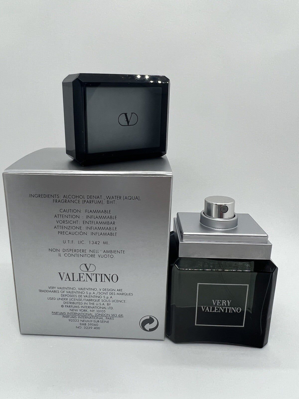 VERY VALENTINO Pour Homme Men 50ml-1.7oz EDT  *RARE* Open Box2