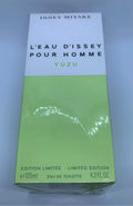 Issey Miyake L'Eau D'Issey Pour Homme Yuzu EDT 4.2oz/125ml LE Discontinued rare0