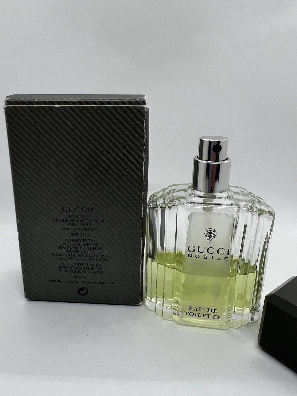GUCCI Nobile Edt By Gucci 60ml/2 oz  Ultra  Rare Made In Germany See Photos3