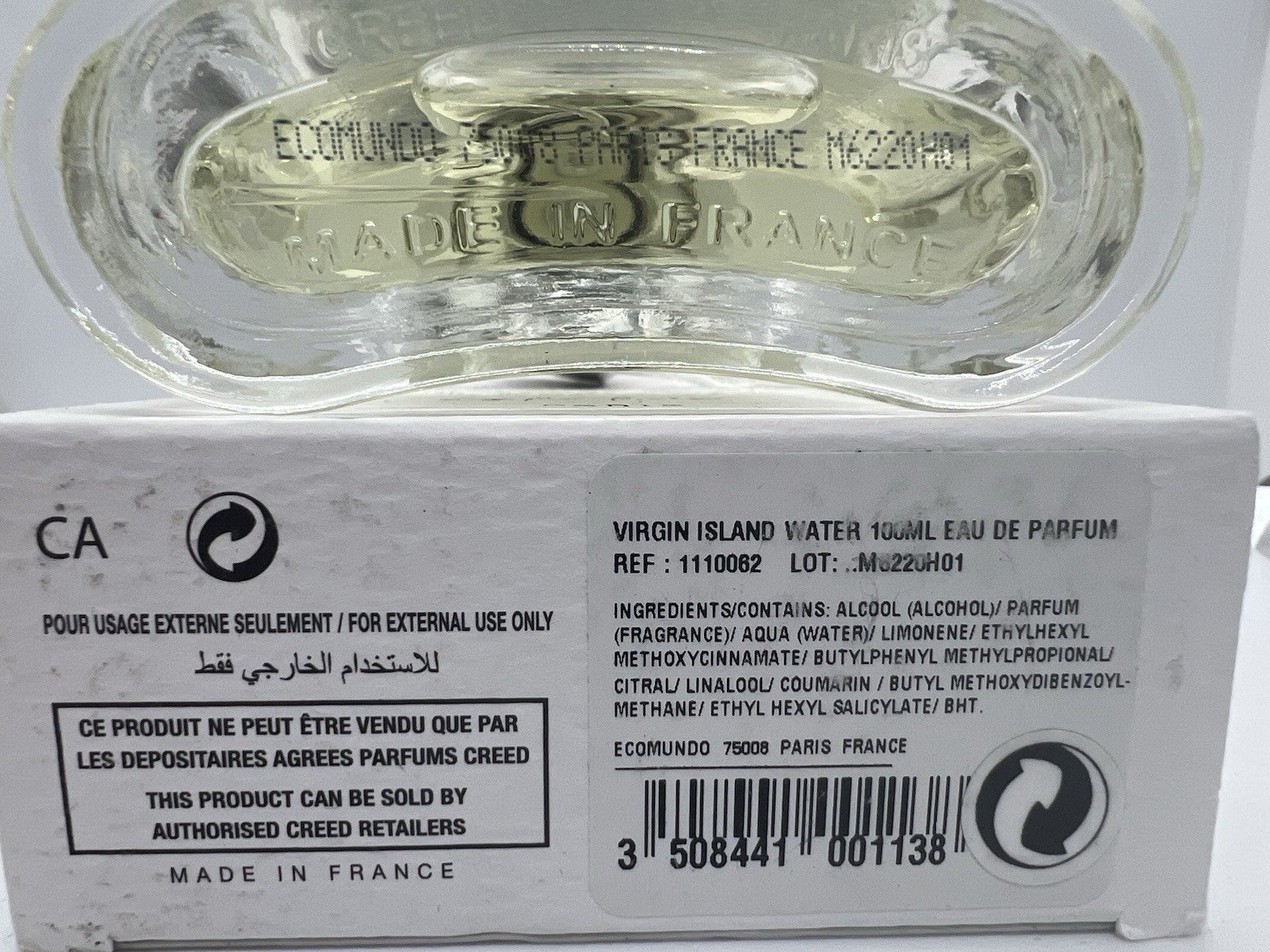 Creed Virgin Island Water edp 3.40z/100ml (20H01), See Photos10