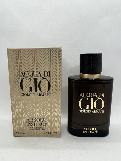Armani Acqua Di Gio Absolu Instinct Edp for Men 75ml/2.5 Oz  DISCONTINUED0