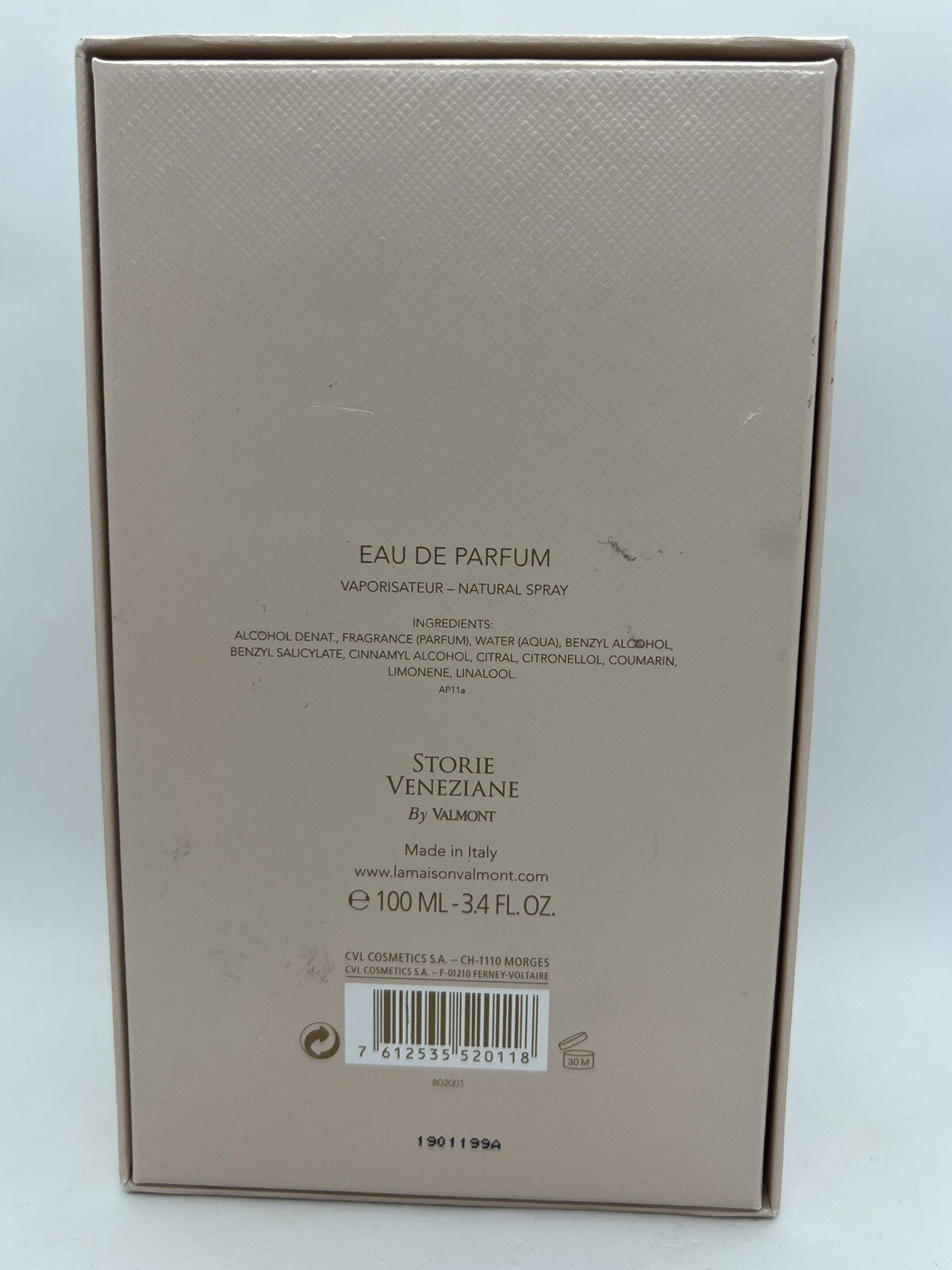 Valmont Collezione Privata Lady Code Edp 100ml/3.4 Oz Open Box8