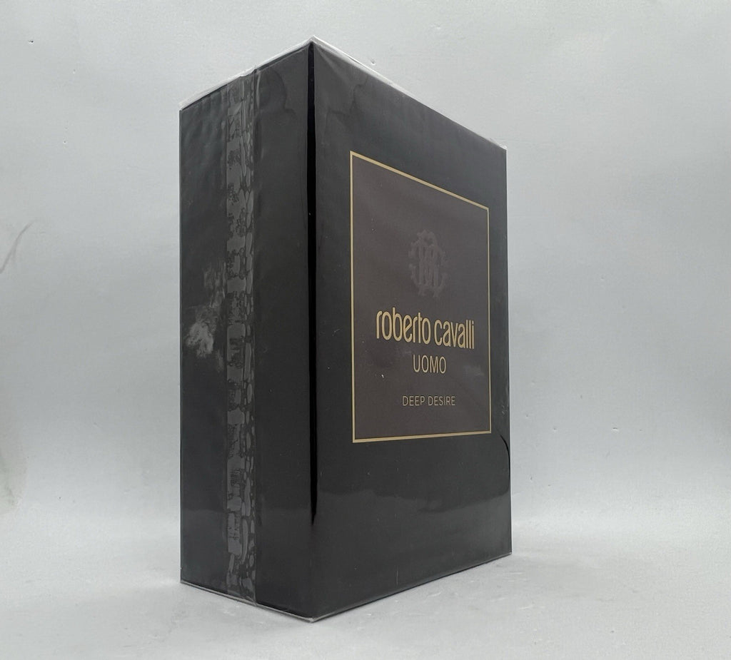 Roberto Cavalli Uomo Deep Desire EDP  100ml/3.4 Oz (SEALED) DISCONTINUED0