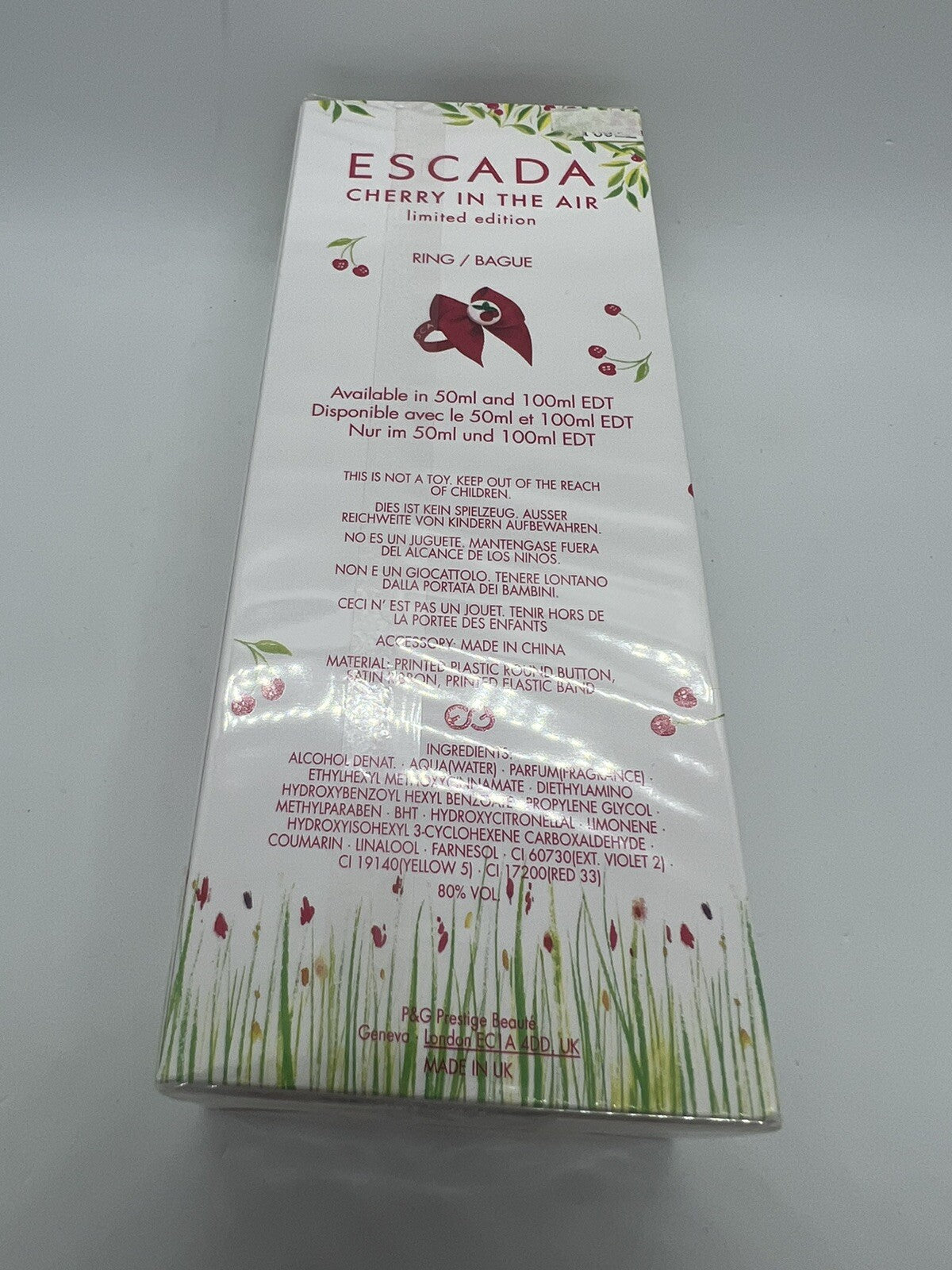Escada Cherry in the Air EDT 100ml/3.3oz Discontinued (SEALED)6