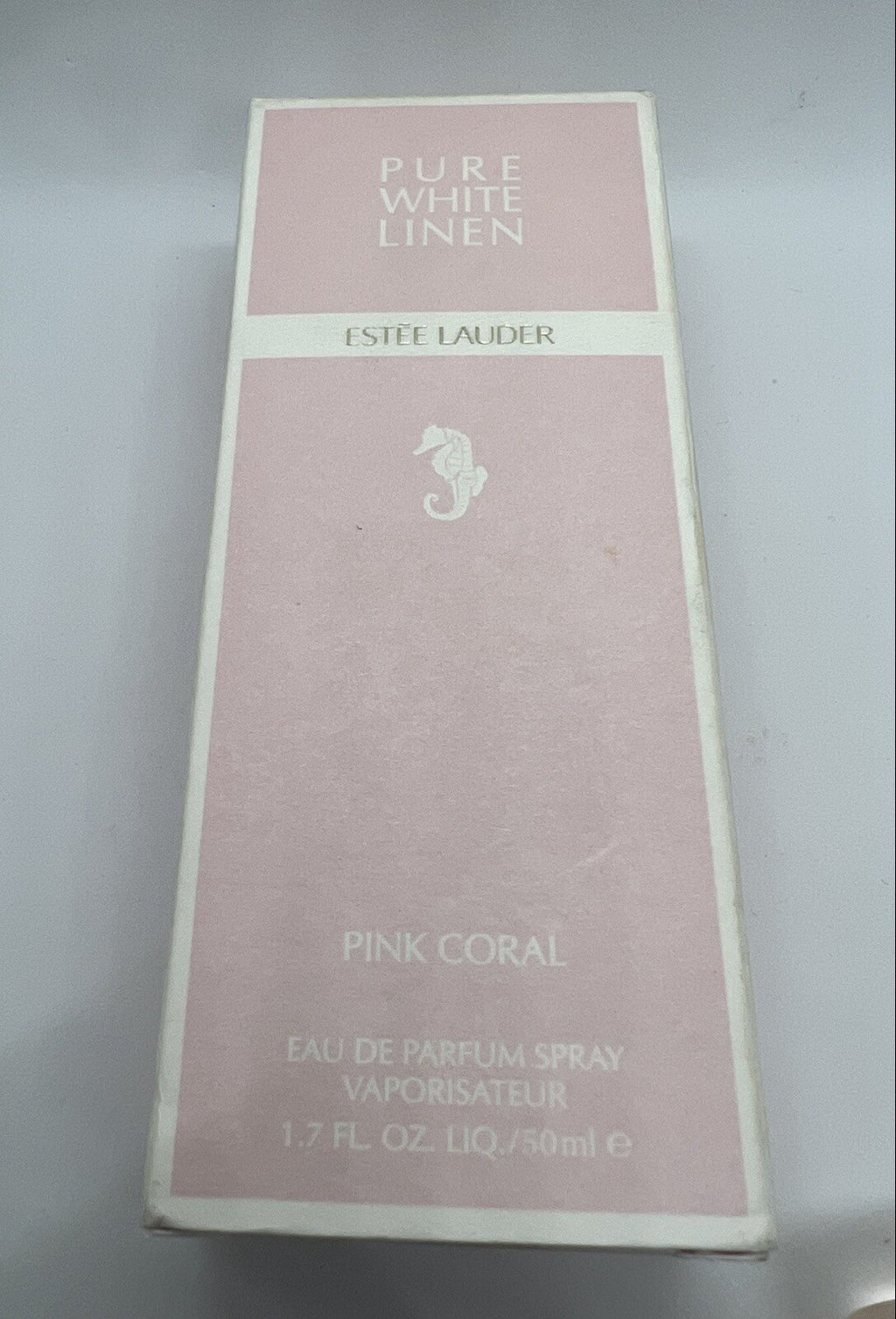 Pure White Linen Pink Coral Edp By Estee Lauder 1.7oz/50ml Discontinued Rare7