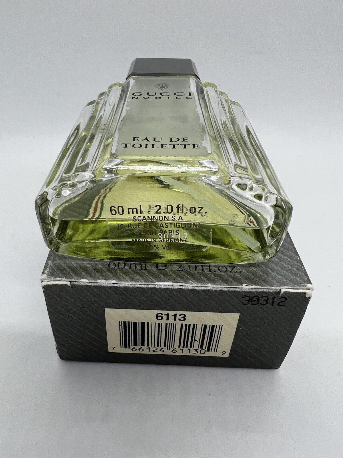 GUCCI Nobile Edt By Gucci 60ml/2 oz  Ultra  Rare Made In Germany See Photos2