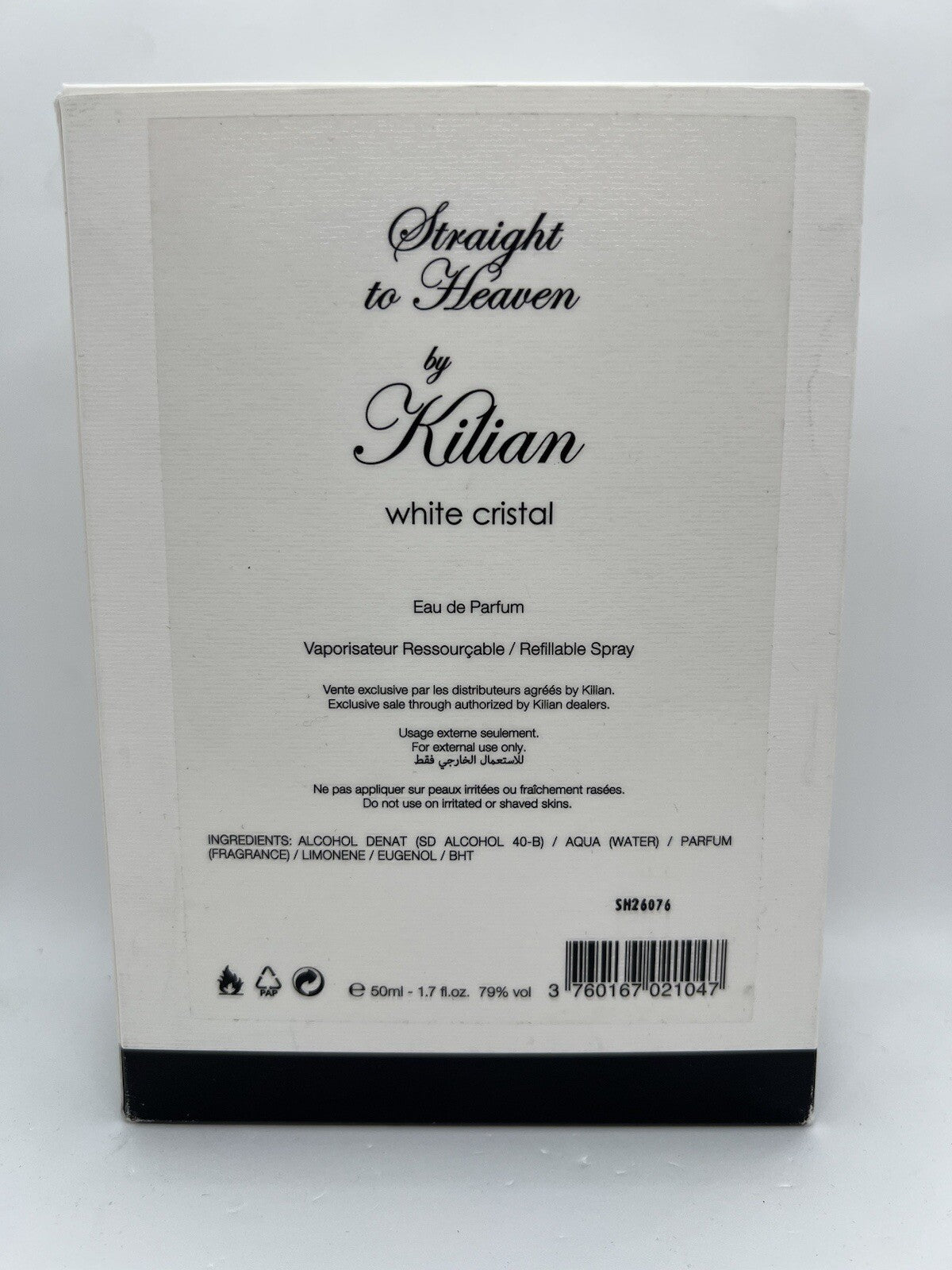 Kilian Straight To Heaven 50ml/1.7oz With Coffret Black Cap Older Version2