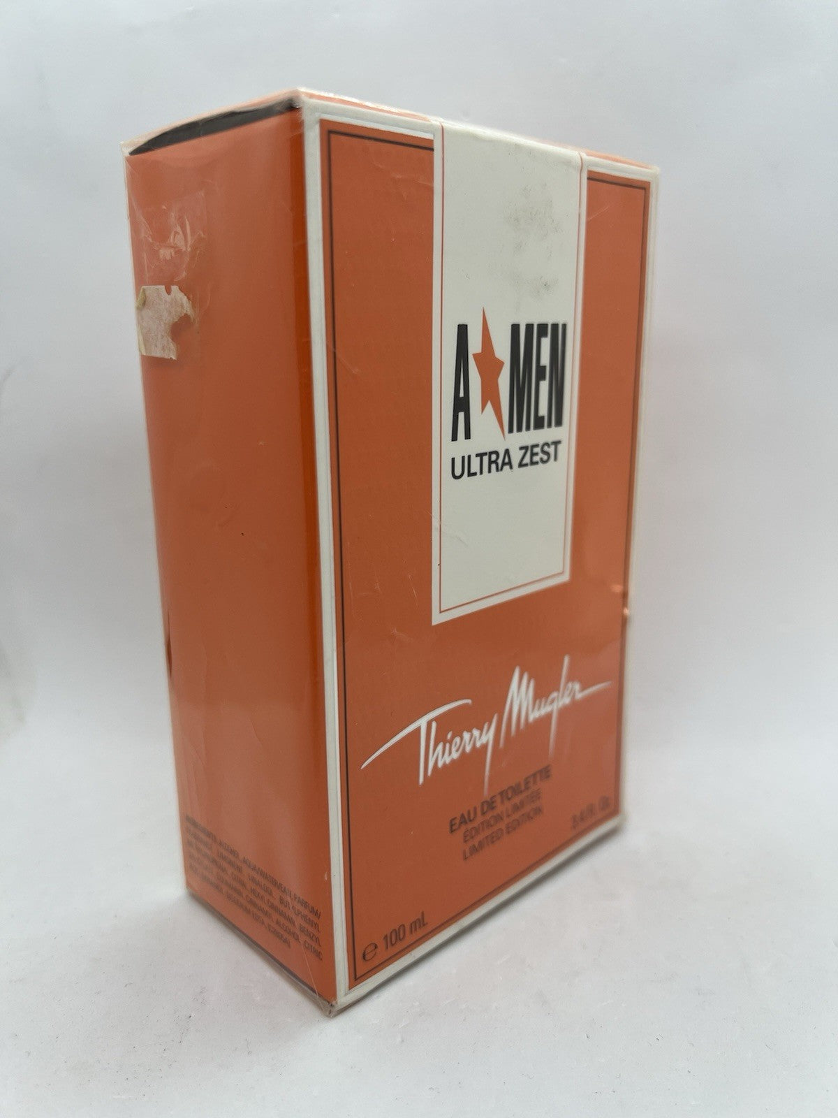 Thierry Mugler A*Men Ultra Zest EDT 100ml/3.4oz Discontinued and Rare (SEALED)2