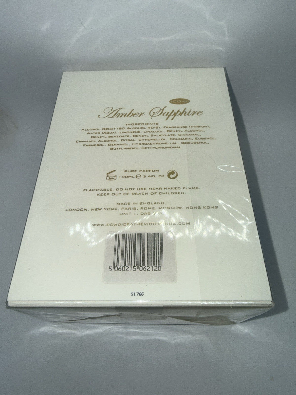 Amber sapphire edp Boadicea the Victorious (BTV) 100ml/3.4oz BNIB11
