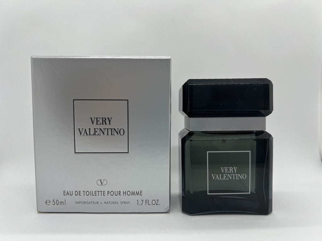 VERY VALENTINO Pour Homme Men 50ml-1.7oz EDT  *RARE* Open Box0