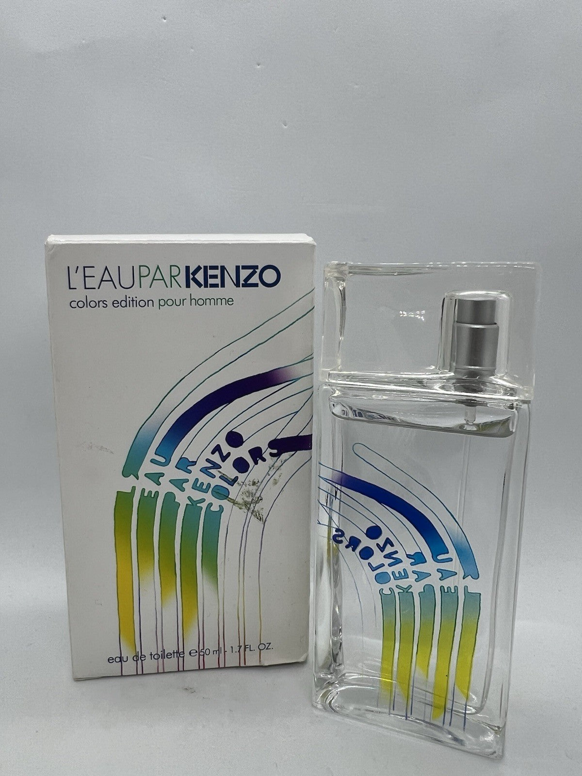 L'Eau par Kenzo Colors pour Homme edt 50ml/1.7 Oz (Discontinued & Rare) See Pix0