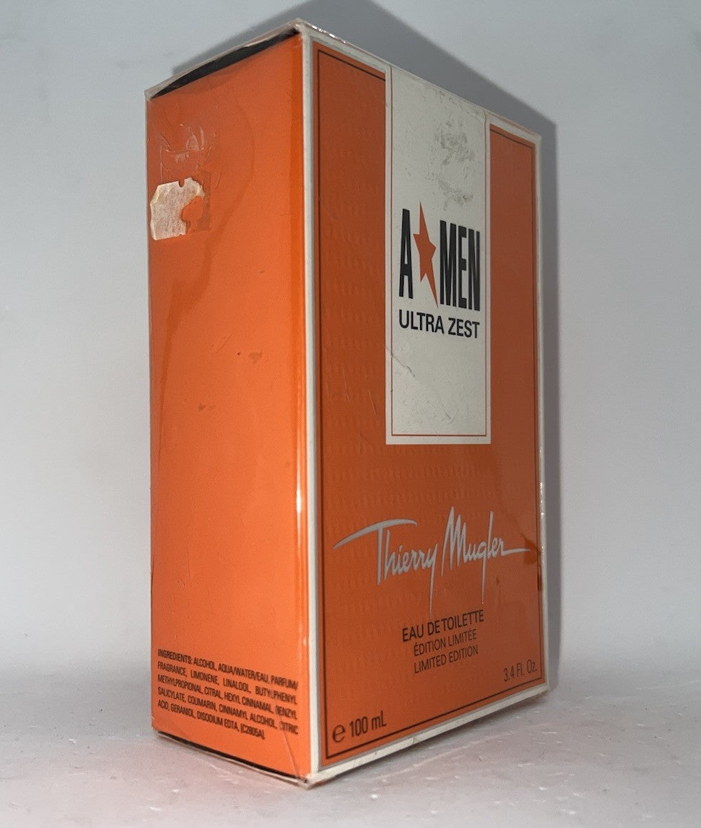Thierry Mugler A*Men Ultra Zest EDT 100ml/3.4oz Discontinued and Rare (SEALED)4