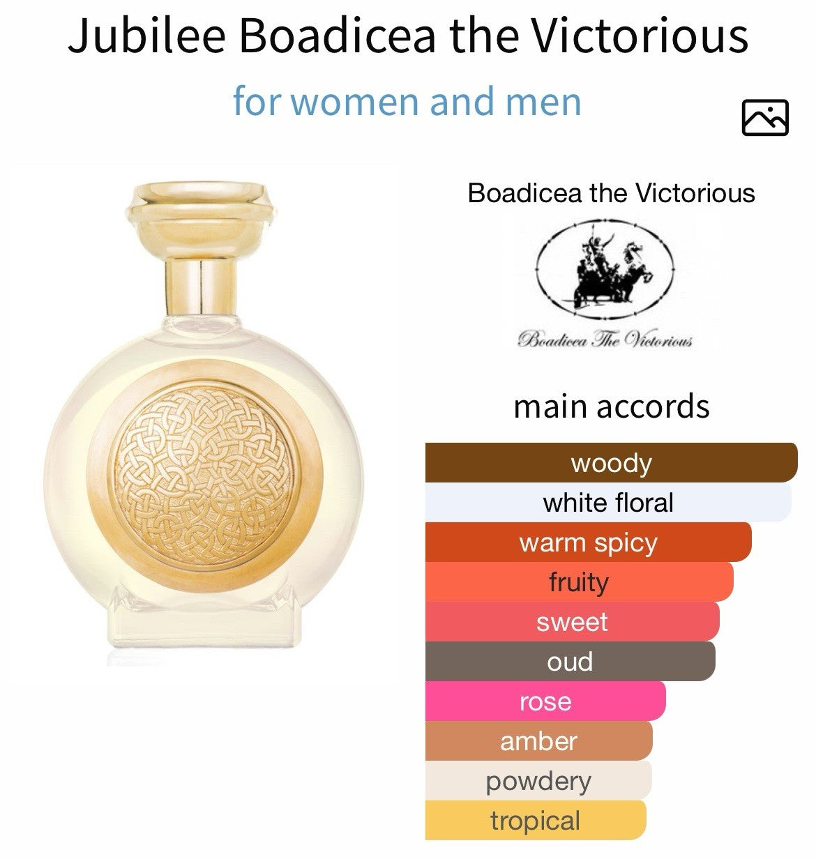 Jubilee edp Boadicea the Victorious (BTV) 100ml/3.4oz TESTER NO BOX2