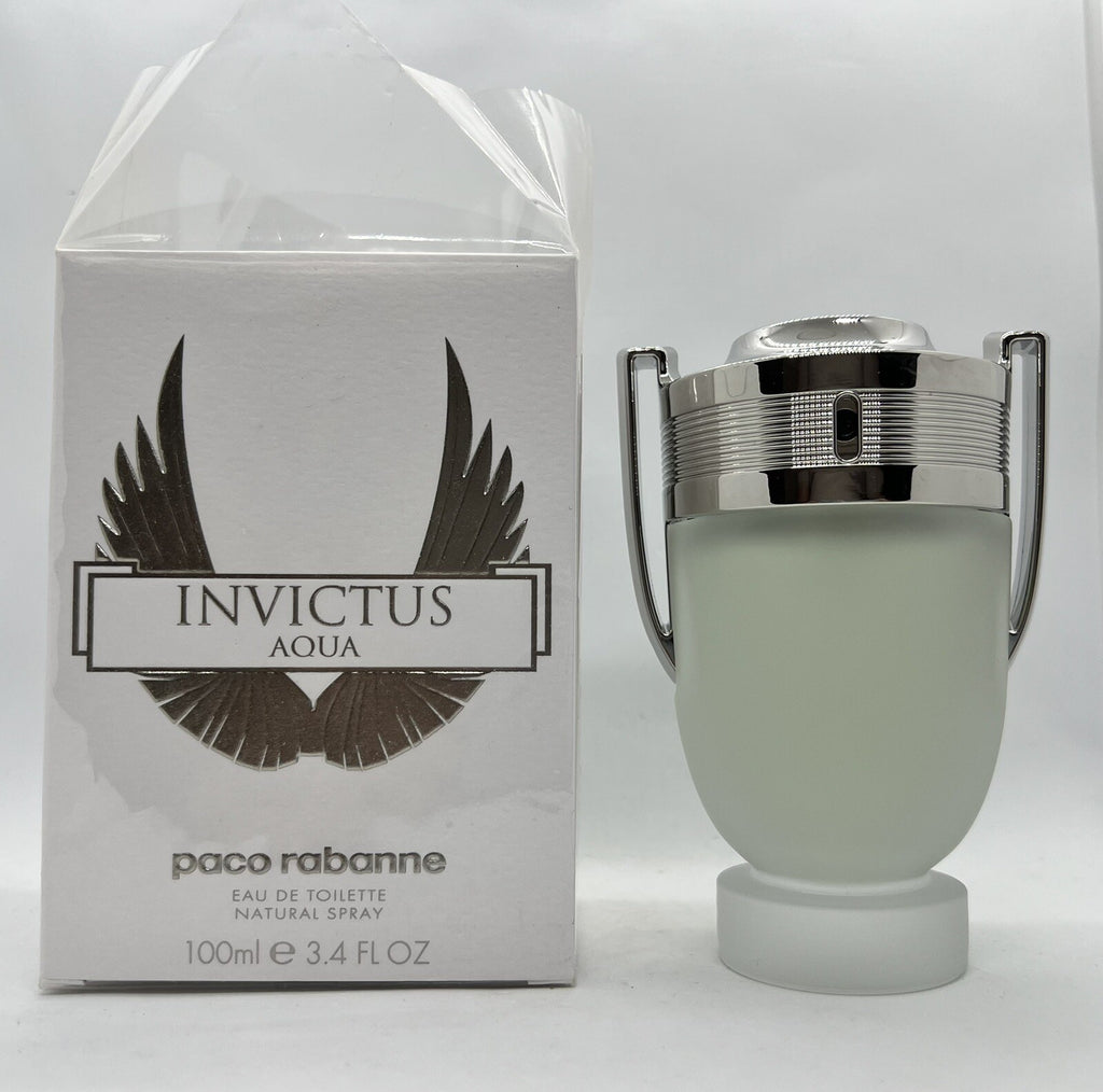 Paco Rabanne  Invictus Aqua  Edt 100ml/3.4 oz 2016 Version Discontinued1