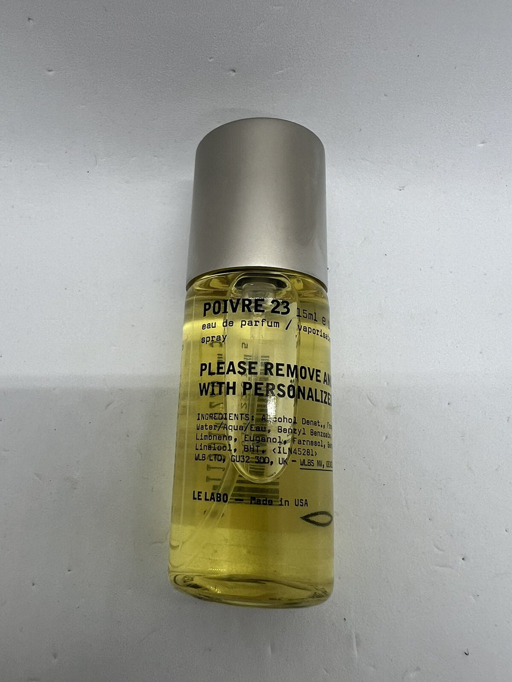 Le Labo Poivre 23 London  0.5 Oz/ 15ml Tester No box See photos5
